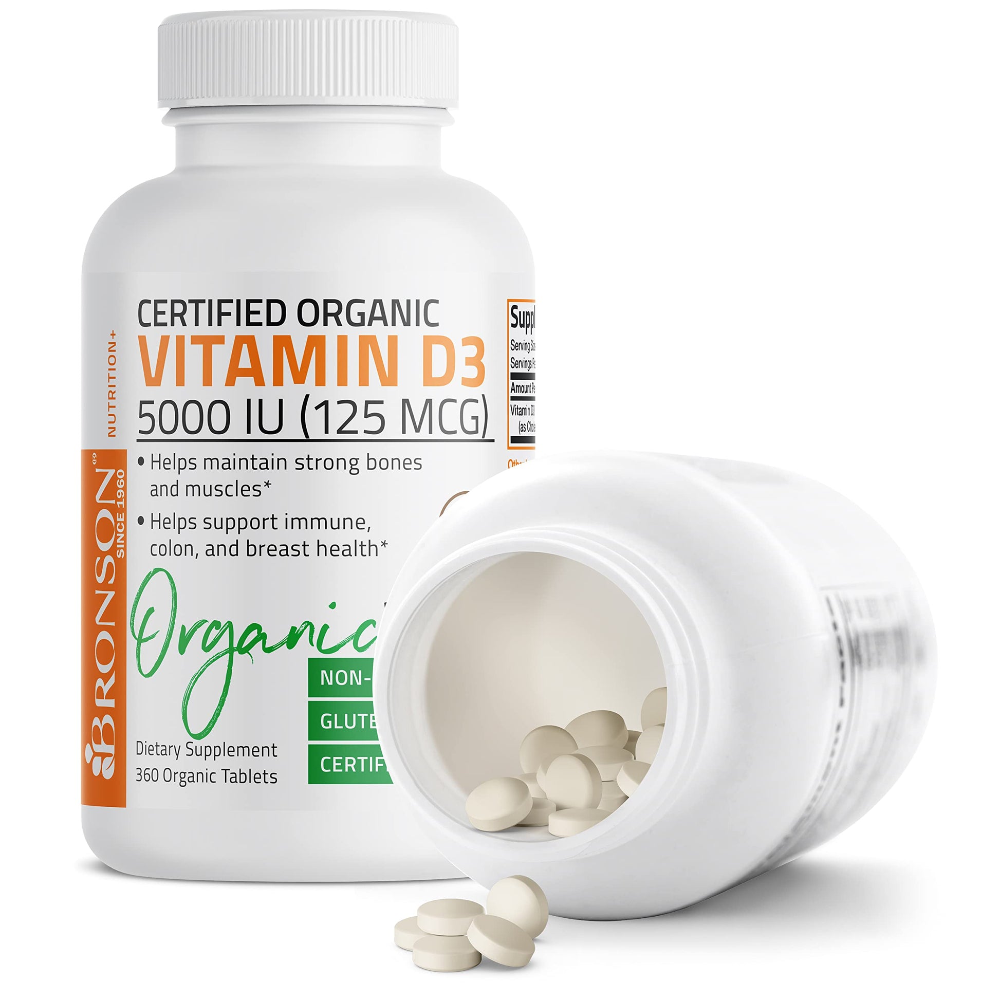 Bronson Vitamin D3 5,000 IU (1 Year Supply) for Immune Support, Healthy Muscle Bronson buy supplements canada