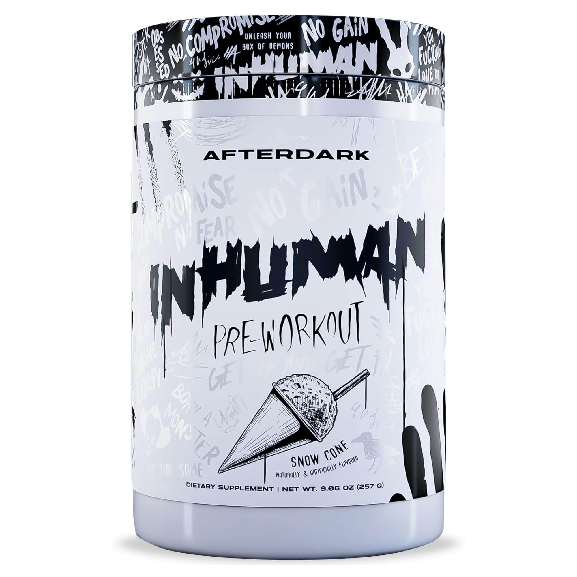 AFTERDARK INHUMAN Pre-Workout Powder, Enhanced Mind-Muscle Connection AFTERDARK buy supplements canada