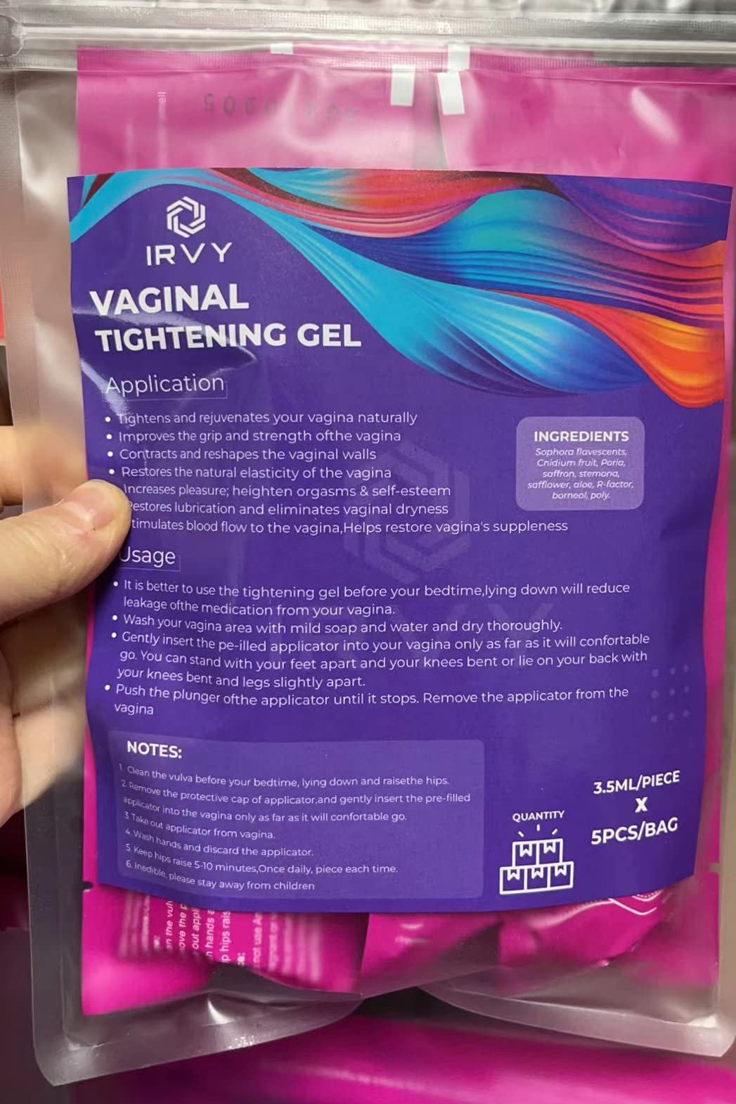Irvy - Premium Vaginial Tightening Cream for Vag Instantly - Feminine Care for Vaginal Tightening Gel Products Irvy buy supplements canada
