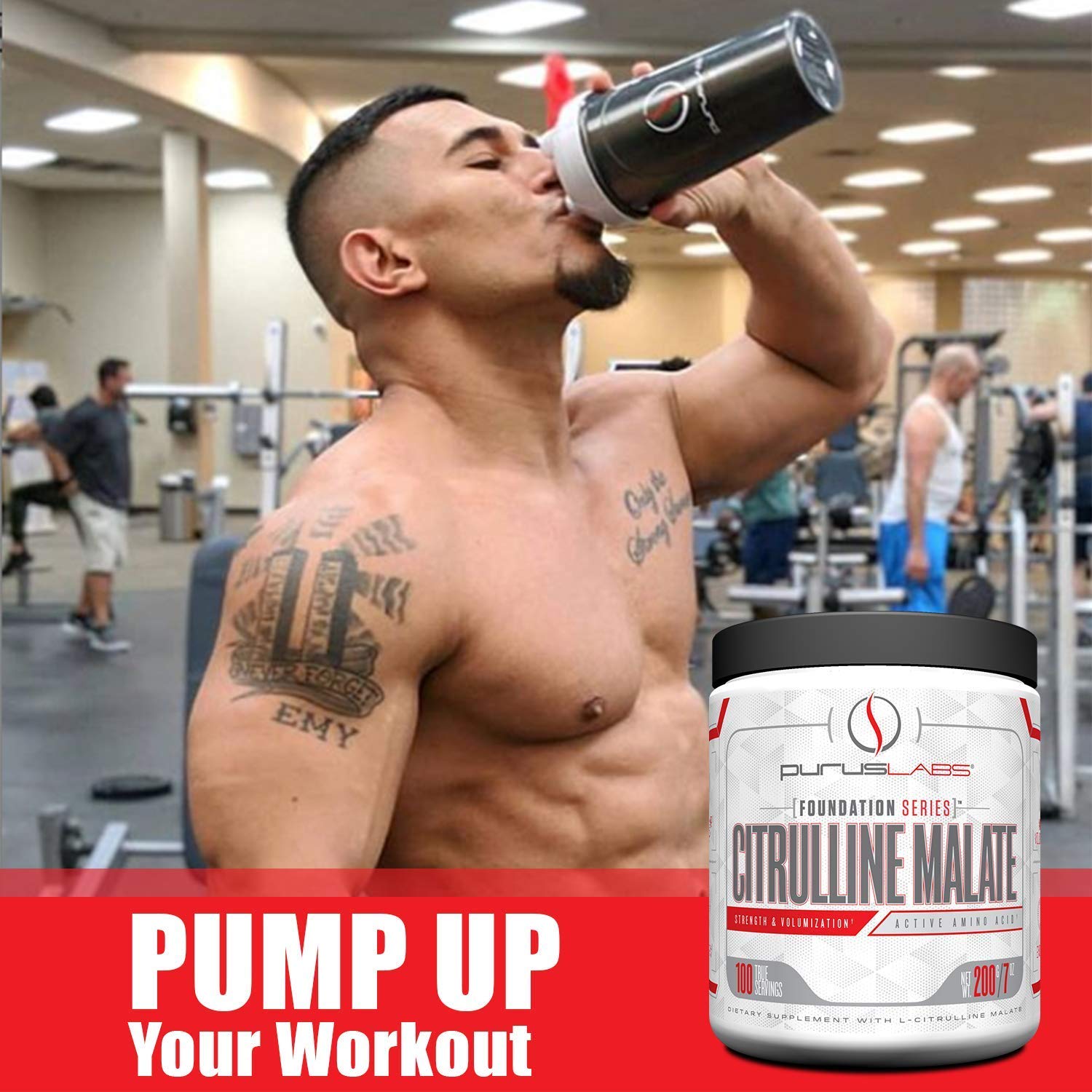Purus Labs Foundation Series Citrulline Malate Powder | Active Amino Acid L-Citrulline Purus Labs buy supplements canada