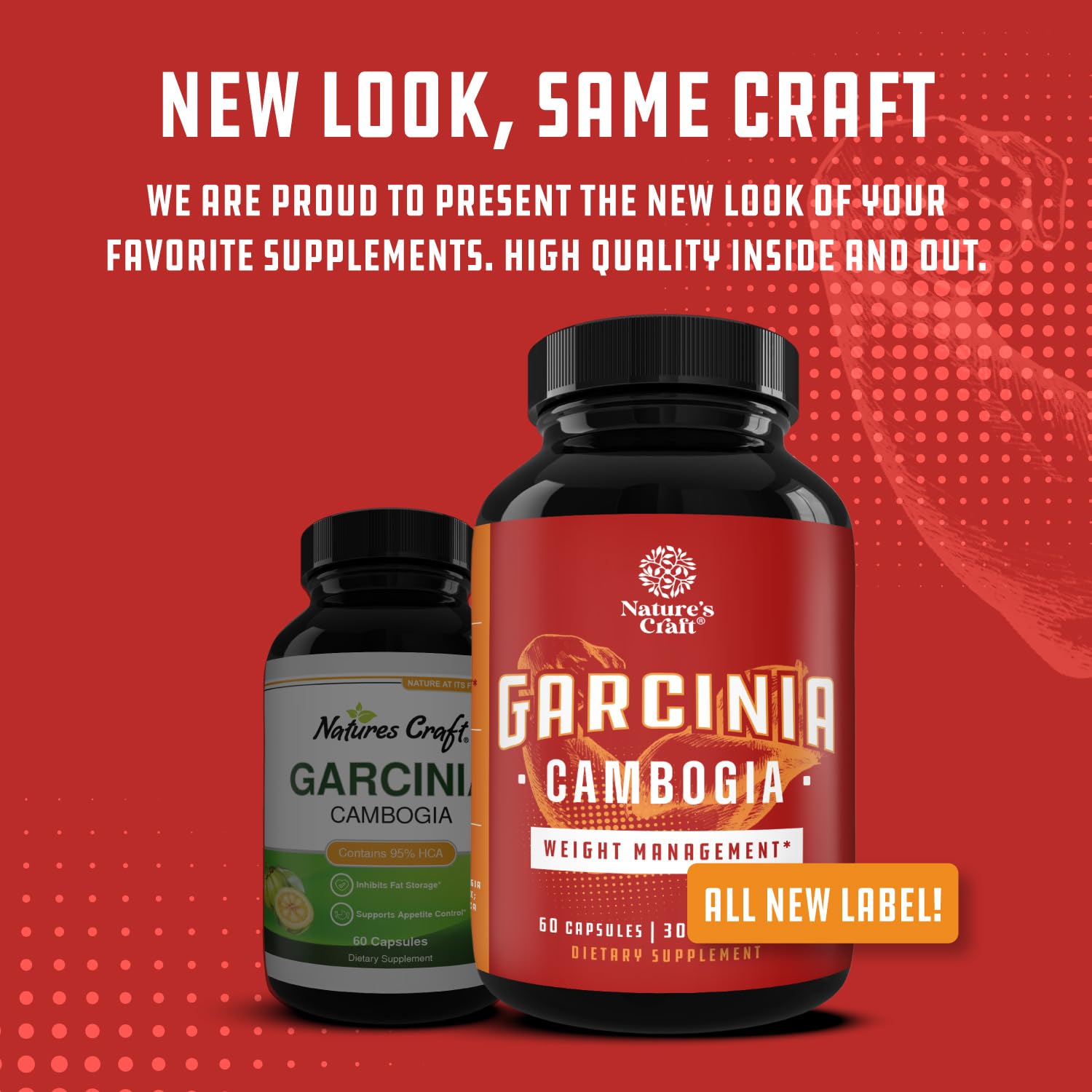 95% HCA Pure Garcinia Cambogia Extract - Blocks Carb Absorption - Suppresses Appetite Natures Craft buy supplements canada