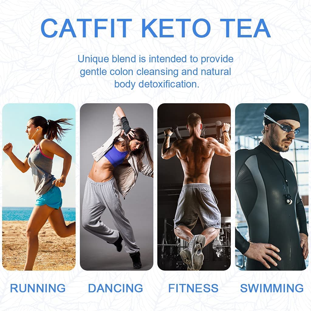 Catfit Keto Detox Tea for Belly Fat and Colon Cleanse - All Natural Detox and Cleanse Catfit buy supplements canada