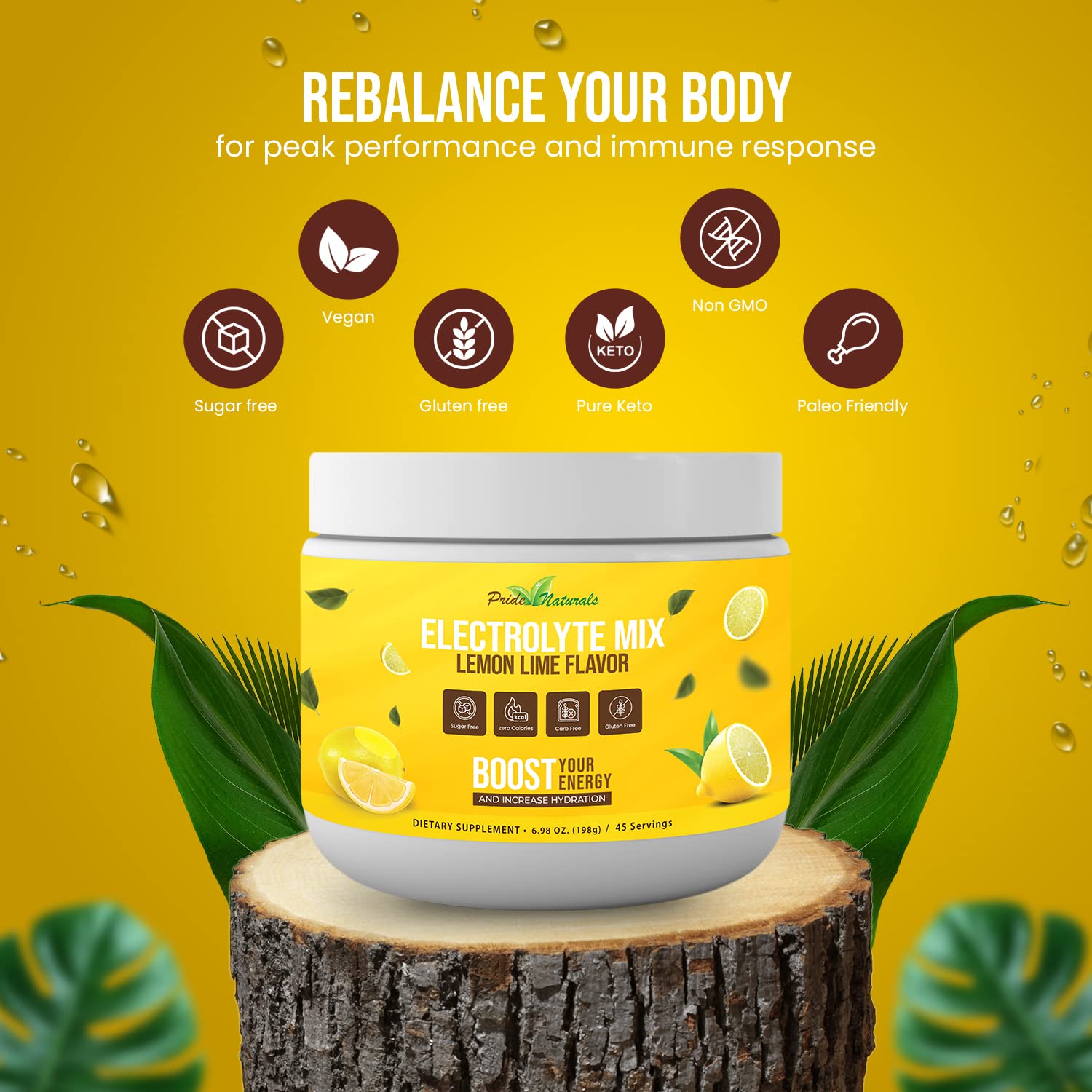 Electrolyte Powder - Refreshing Workout Recovery Electrolytes, Sugar Free, Gluten Free Pride Naturals, Inc buy supplements canada