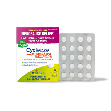 Boiron Cyclease Menopause Tablets for Relief of Hot Flashes, Night Sweats, Irritability, and Mood Swings - 60 Count Boiron buy supplements canada