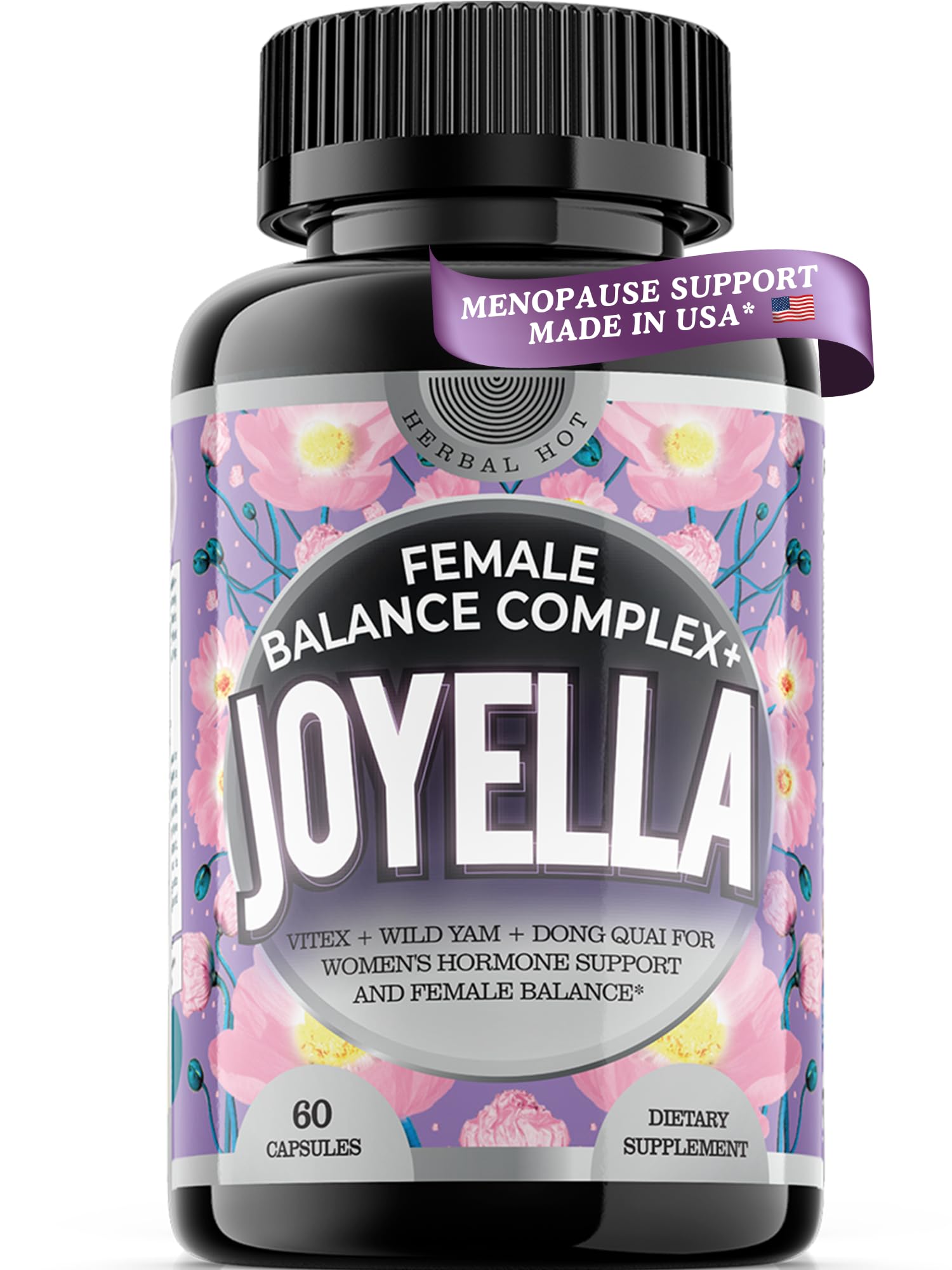 11-in-1 Hormonal Balance, Relief for Menopause Symptoms, Helps Reduce Hot Flashes, Night Sweats, and Mood Swings, Clinically Proven Ingredients, Natural PMS Support, Made in USA, 3rd Party-Tested HERBAL HOT buy supplements canada