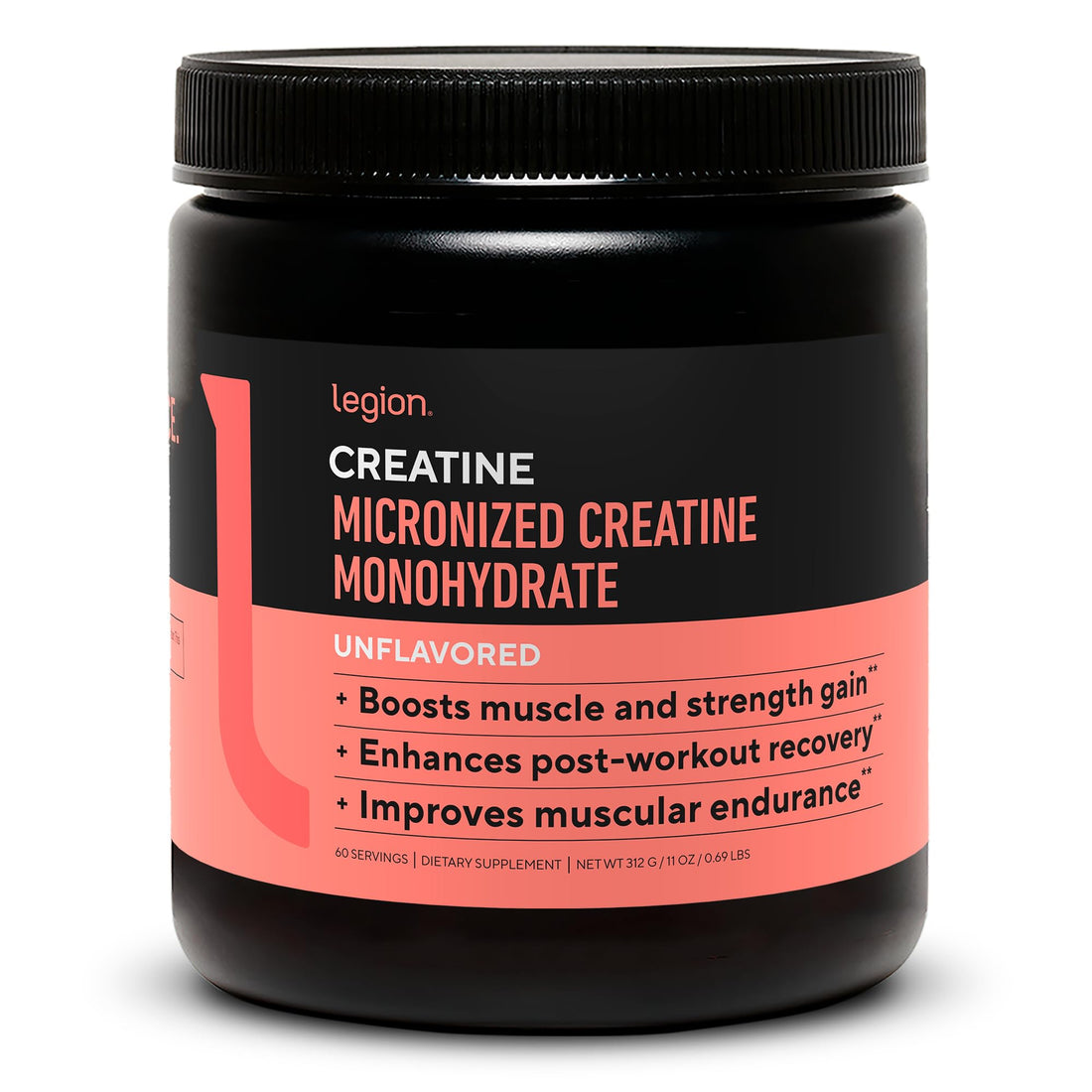 LEGION Micronized Creatine Monohydrate Supplement - Clean Creatine Powder for Muscle Gain & Post Workout Recovery - Micronized Creatine Supplement for Maximum LEGION buy supplements canada