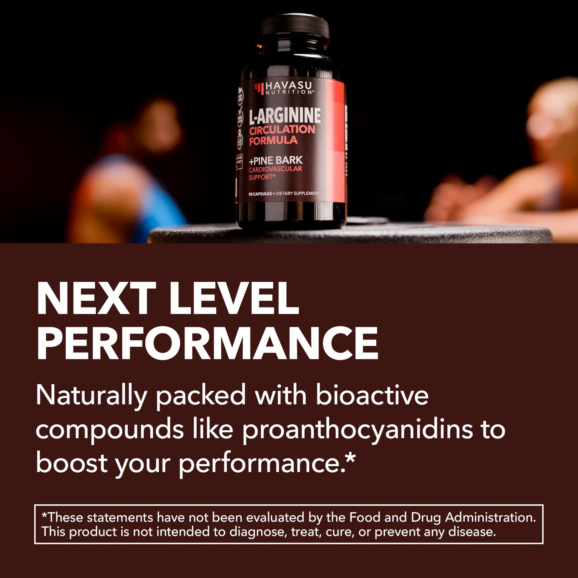 L-Arginine 1800mg and Pine Bark Extract 100mg - Nitric Oxide Supplement for Men - Performance Supplement for Men's Health - 90 Count - Endurance, Recovery Support HAVASU NUTRITION buy supplements canada