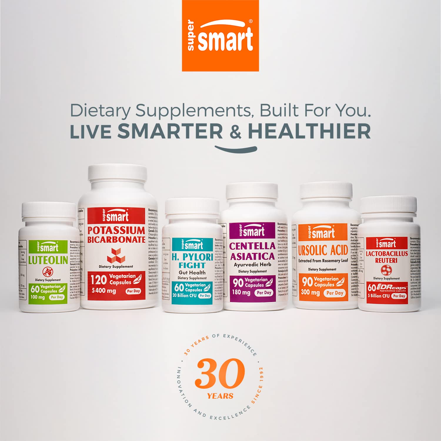 Supersmart - H. Pylori Fight Natural Treatment 20 Billion CFU per Day (Probiotic Lactobac Supersmart buy supplements canada