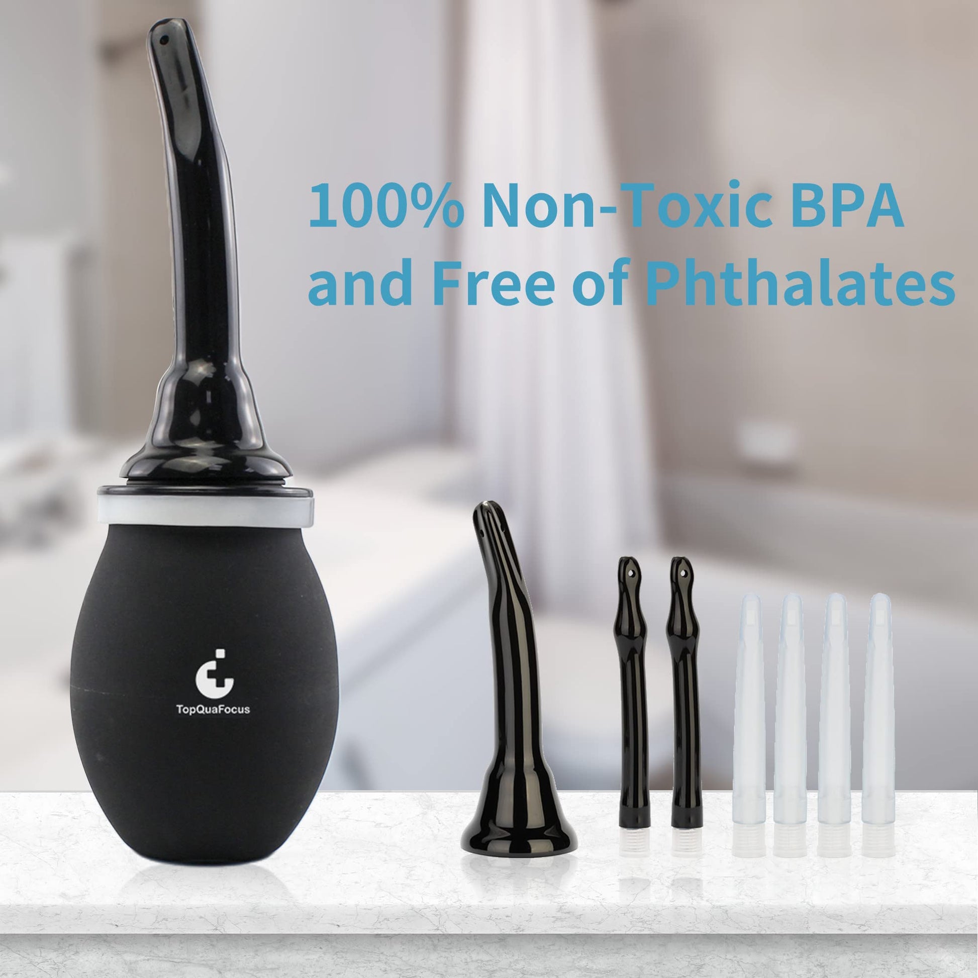 TopQuaFocus 14.5OZ Large Enema Bulb Kit Douche Bulb for Men Women Colon Cleaning Feminine TopQuaFocus buy supplements canada