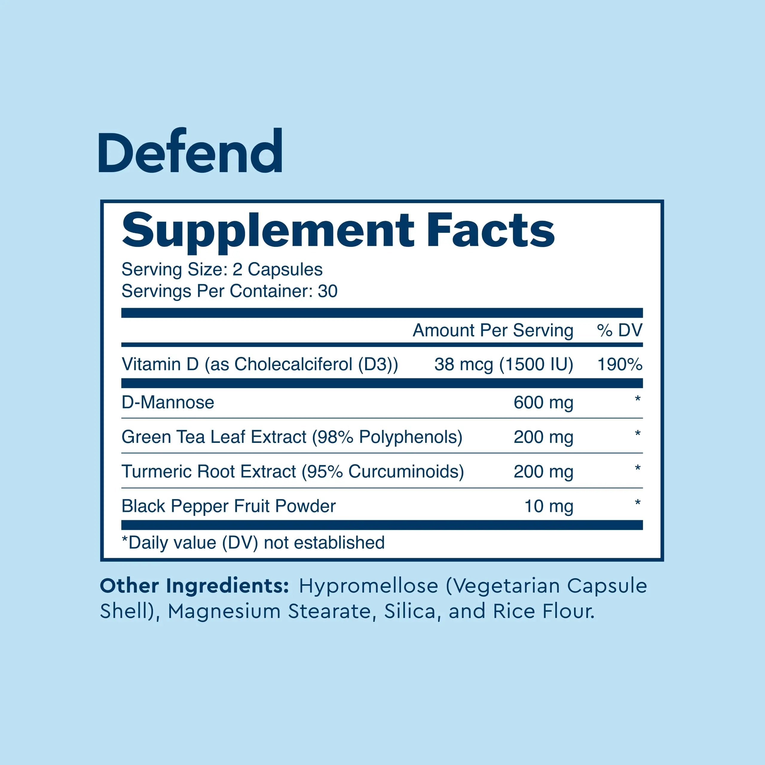 Uqora Flush (Pink Lemonade, 10 Packets) & Defend (60 Capsules) Bundle - Support Urinary Tract* with D-Mannose, Vitamin C & More - Support Bladder Health & Cleanse Biofilm* with D-Mannose & More Uqora buy supplements canada