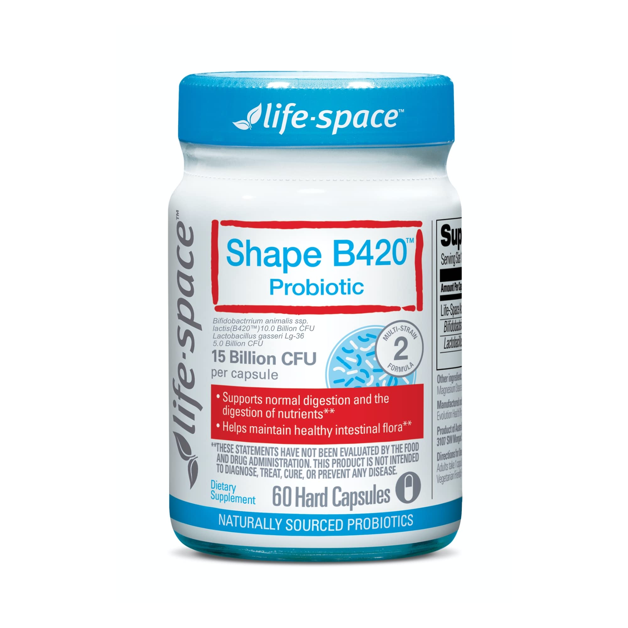 Life-Space Shape B420™ Probiotics, Clinically Studied Strains, Supplement for Women and Men Life-Space buy supplements canada