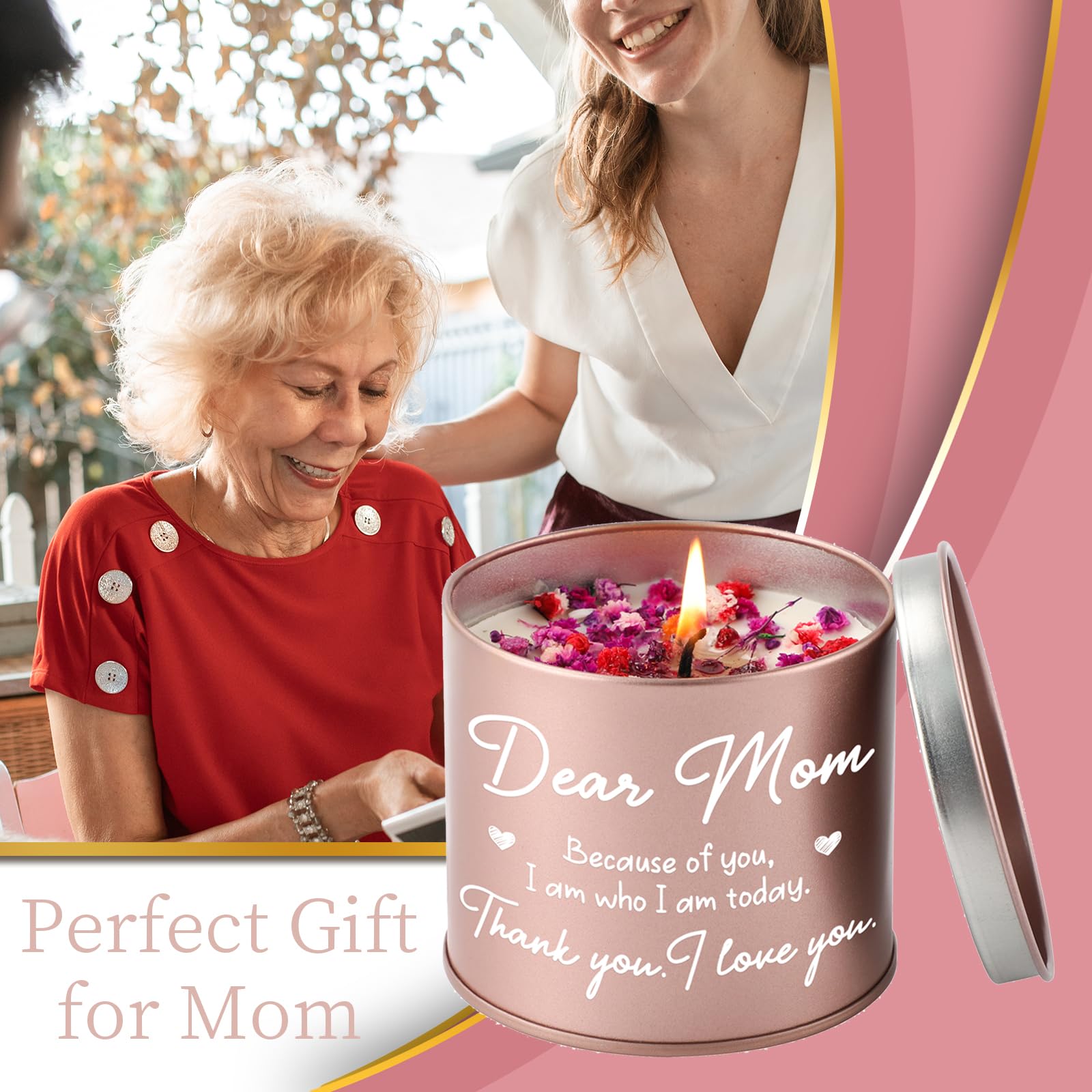 BLUMUZE Mom Gift for Birthday, Mothers Day Gifts 9oz Lavender Scented Candle for Mom, Candles Gifts Blumuze buy supplements canada