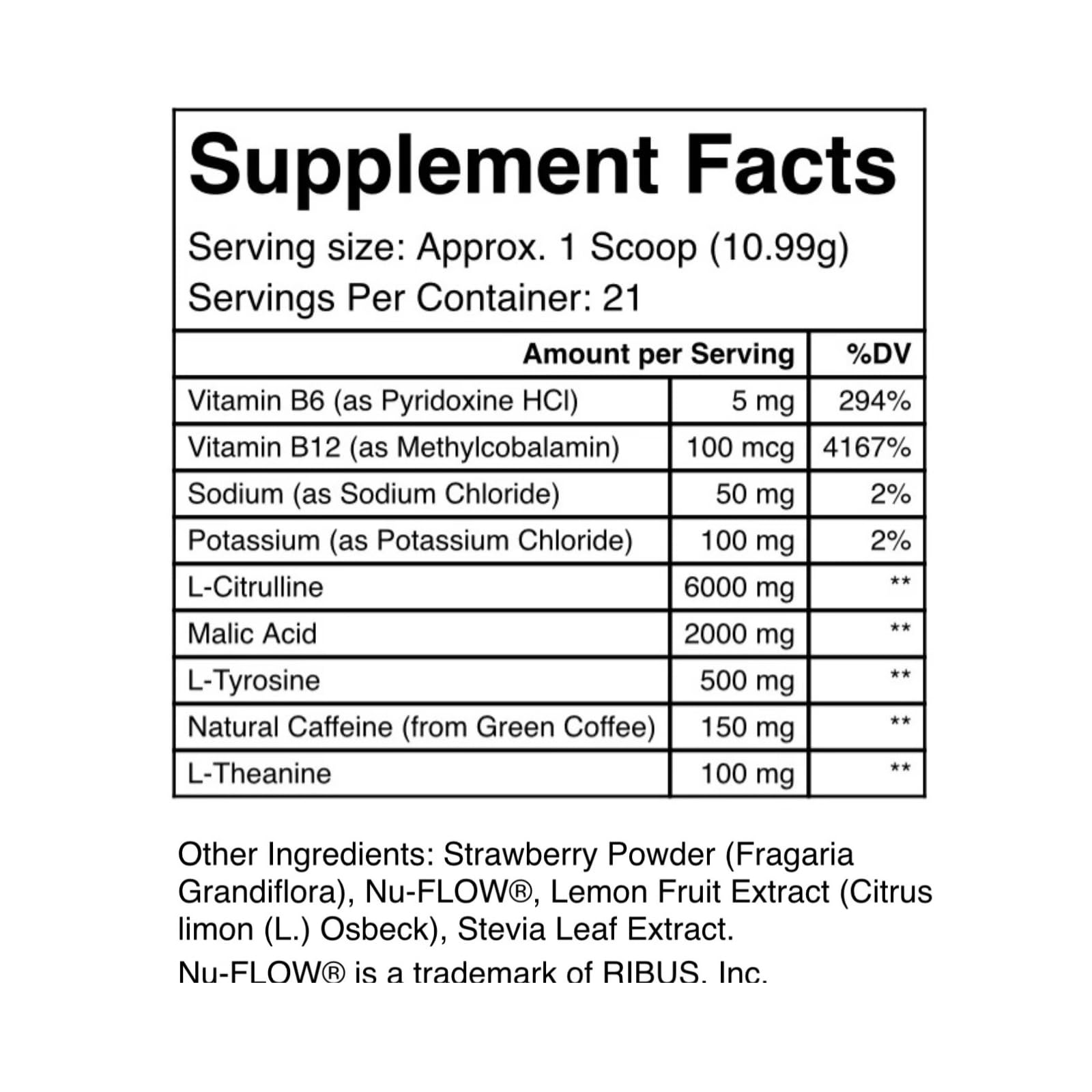 Eabha Organics Alla Luna Pre-Workout - Strawberry Lemonade - to Support Energy, Focus Eabha Organics buy supplements canada
