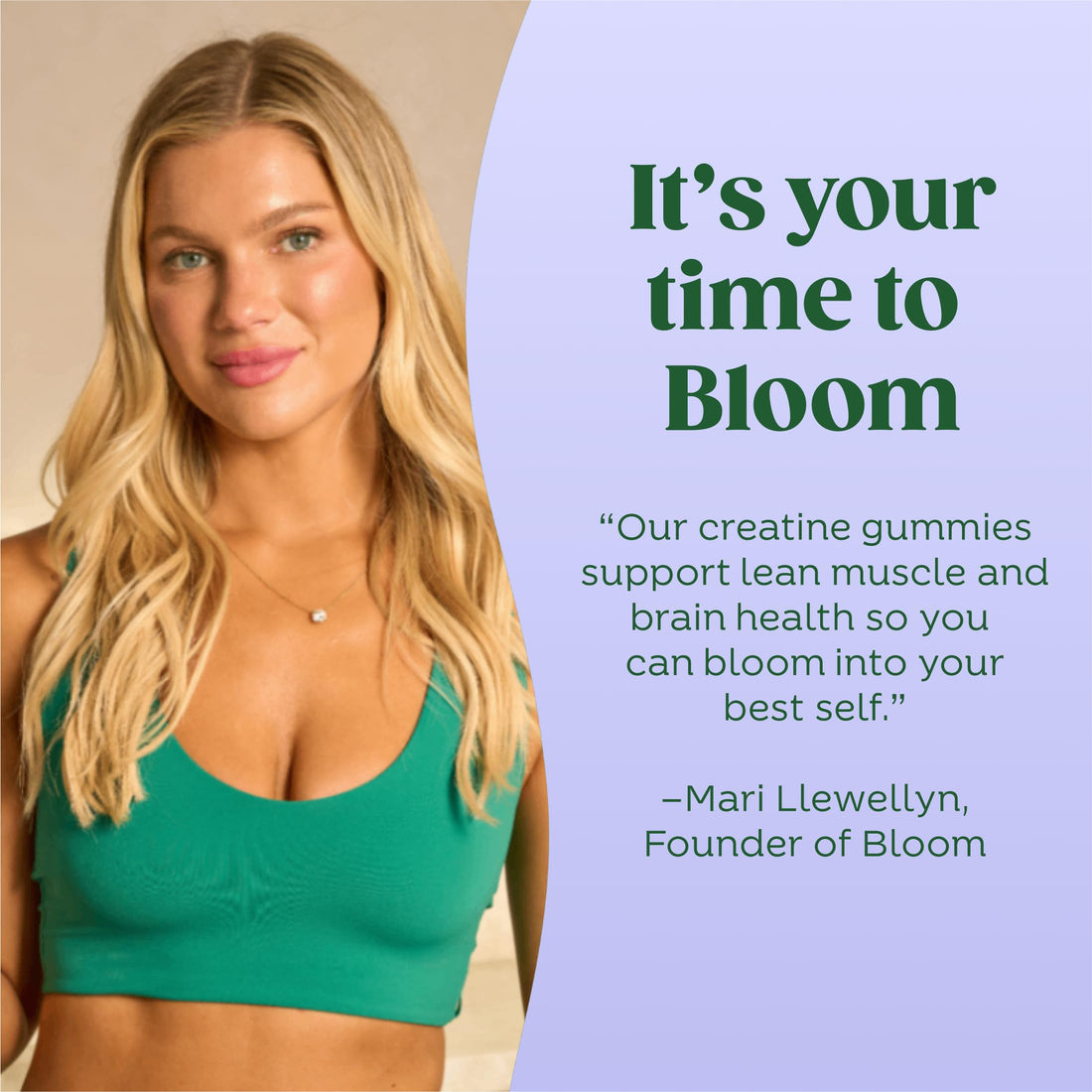 Bloom Creatine Monohydrate Gummies, 5g Per Serving, Sugar Free Creatine Gummy for Workout, Strength, Cognitive Health & Lean Muscle Support Bloom Nutrition buy supplements canada