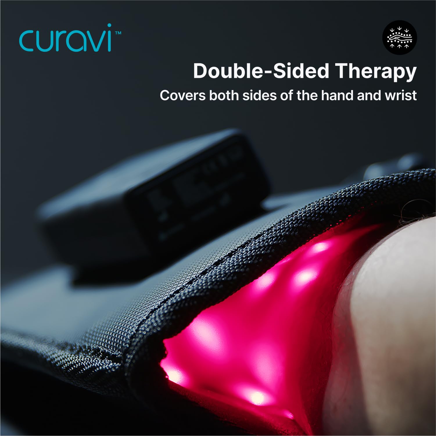 CURAVI Wellness Glove - Enhanced Comfort & Support for Hands and Wrists with Advanced Red CURAVI buy supplements canada