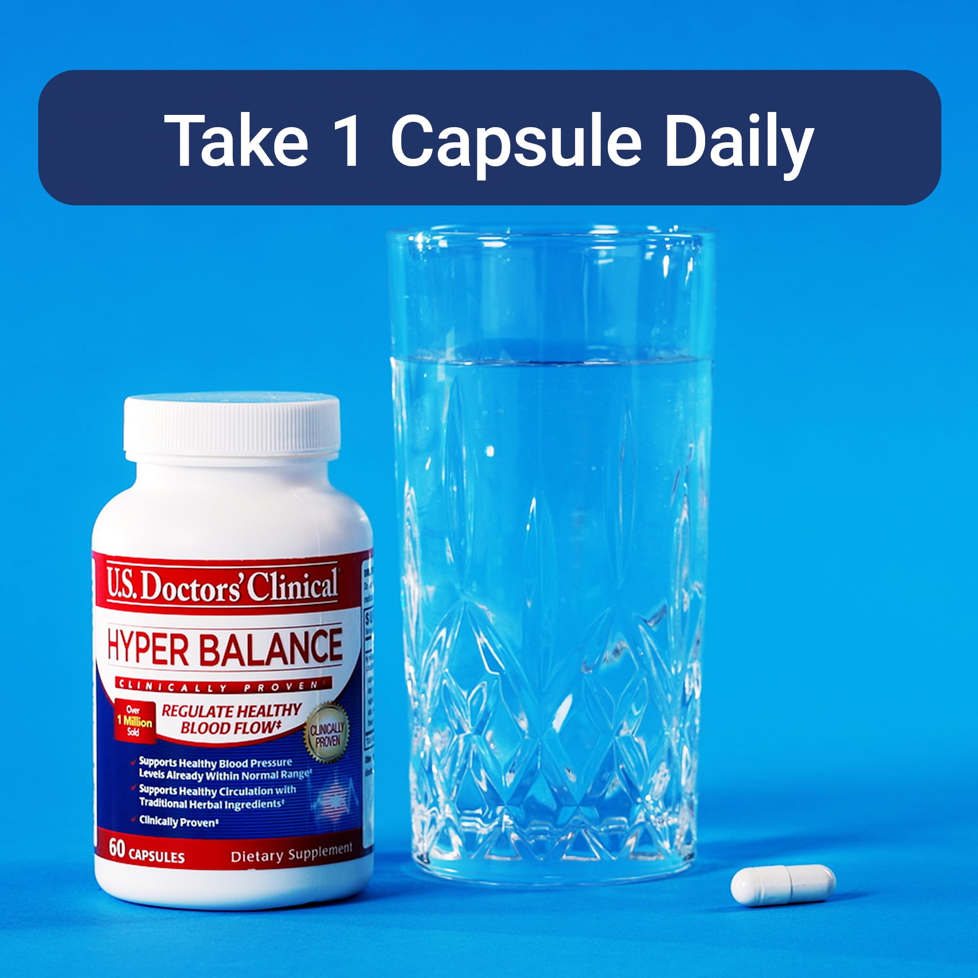 U.S. Doctors’ Clinical HyperBalance Herbal Support for Liver with Eucommia Bark, Senna, Wild Chrysanthemum to Promote Regulation (1 Month Supply – 60 Capsules) U.S.DOCTORS'CLINICAL buy supplements canada