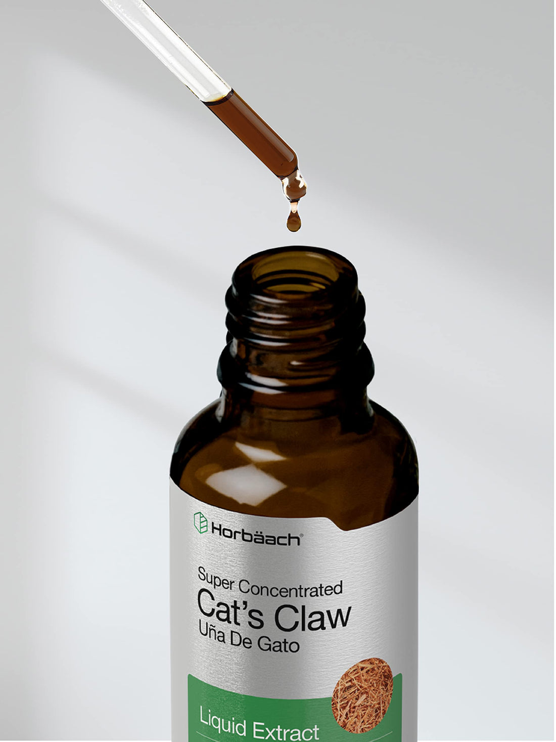 Cats Claw Herb Extract Tincture | 2 Fl Oz | Alcohol Free | Vegetarian, Non-GMO, Gluten Horbäach buy supplements canada