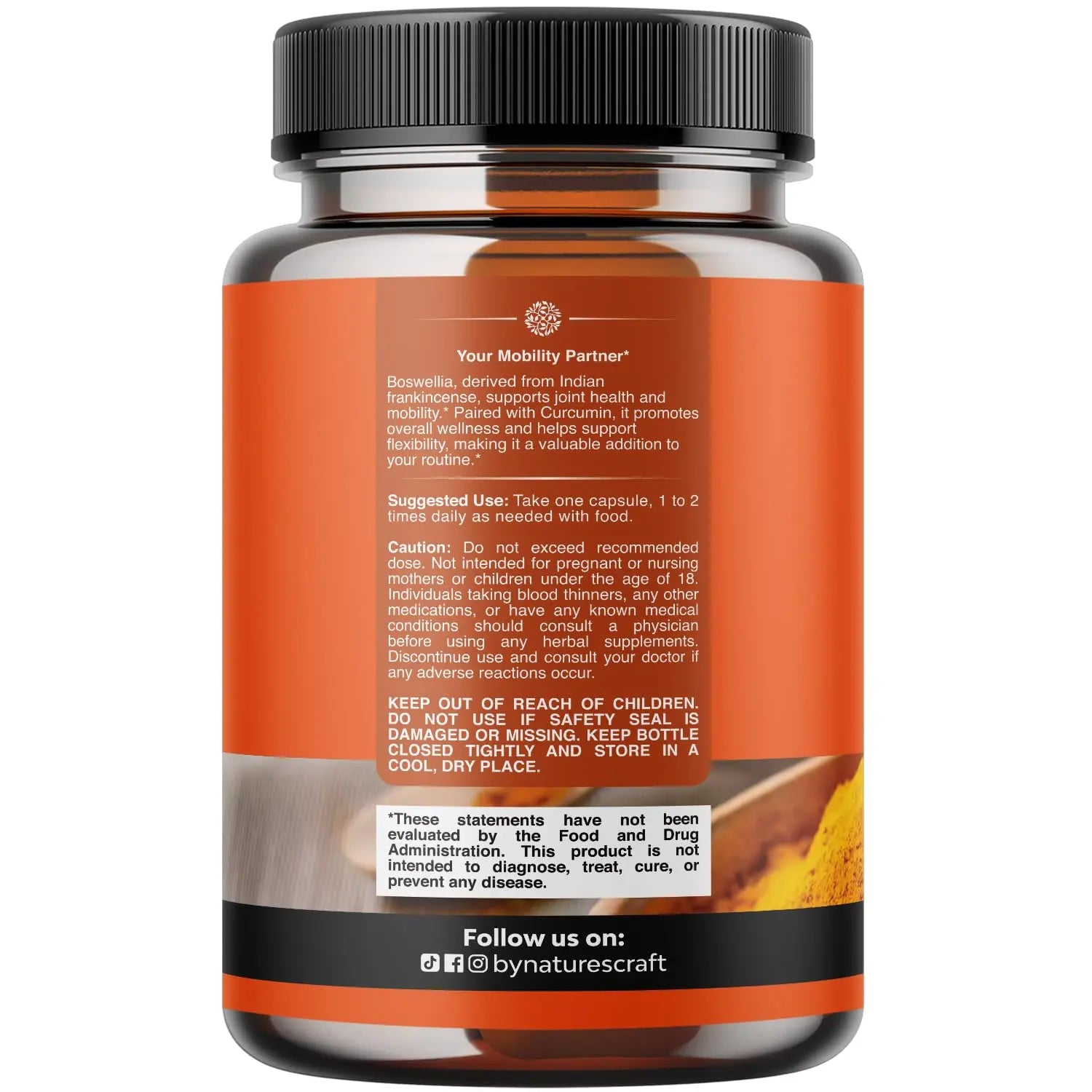 Boswellia Extract Capsules with Turmeric - Advanced Immune Health Support Supplement - Turmeric & Boswellia Serrata Capsules 500mg per Serving for Body Detox & Healthy Joints - 90 Count Natures Craft buy supplements canada