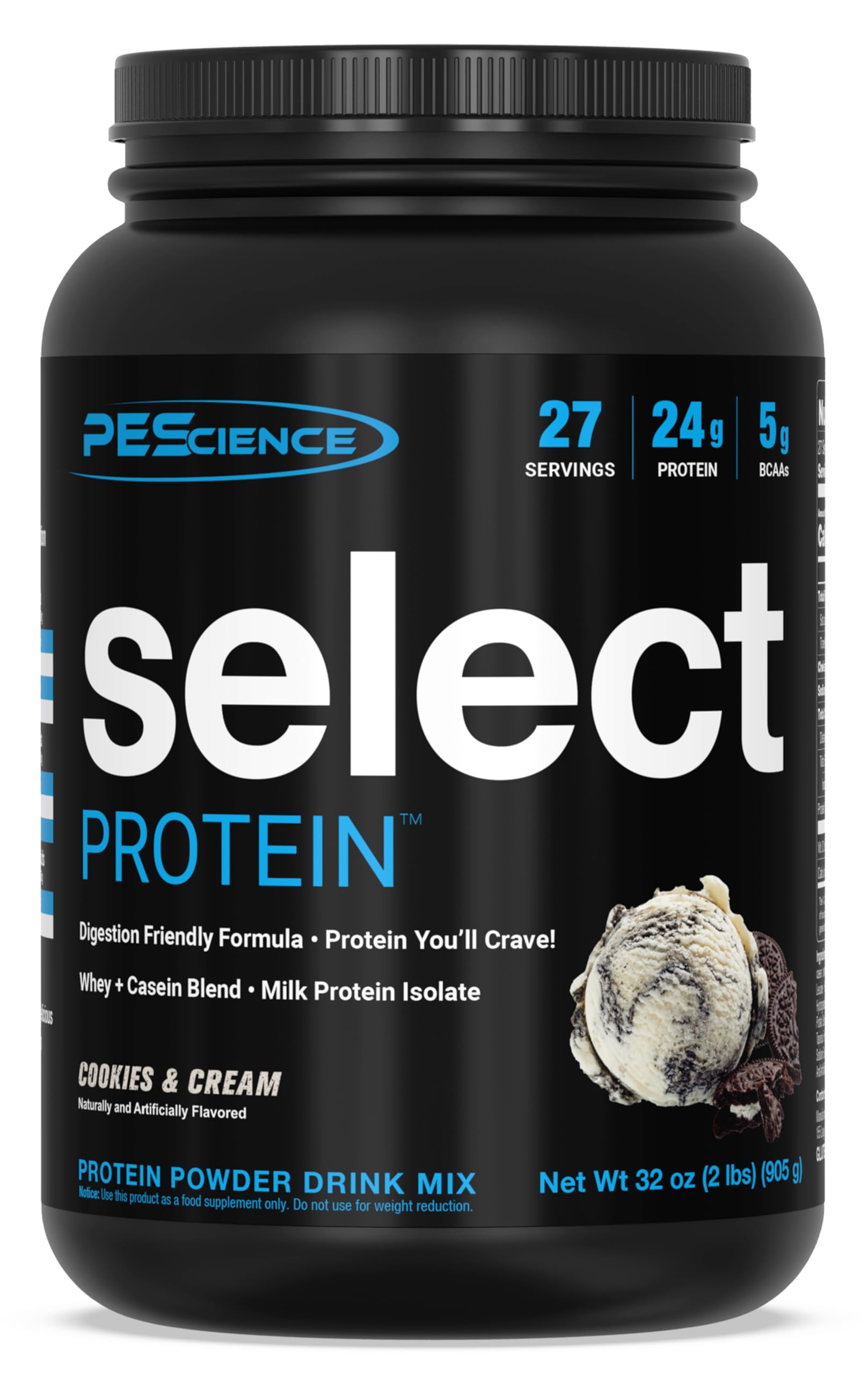PEScience Select Protein, Cookies and Cream, 27 Serving, Premium Whey and Casein PEScience buy supplements canada
