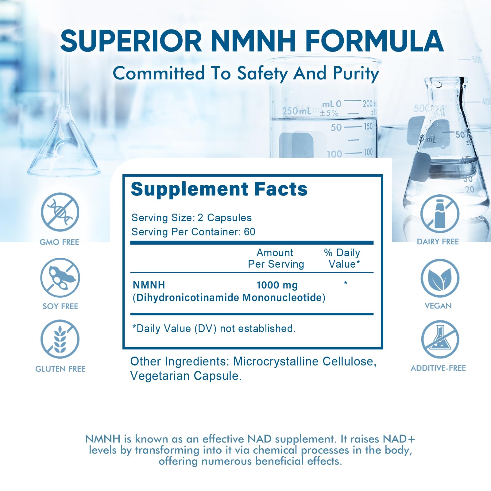 WONERPRO NMNH (NMN Supplement Alternative)，1000mg Per Serving NAD Supplement to Boost NAD+ Levels as We Age, for Anti Aging, Energy, Focus - 120 Capsule WONERPRO buy supplements canada