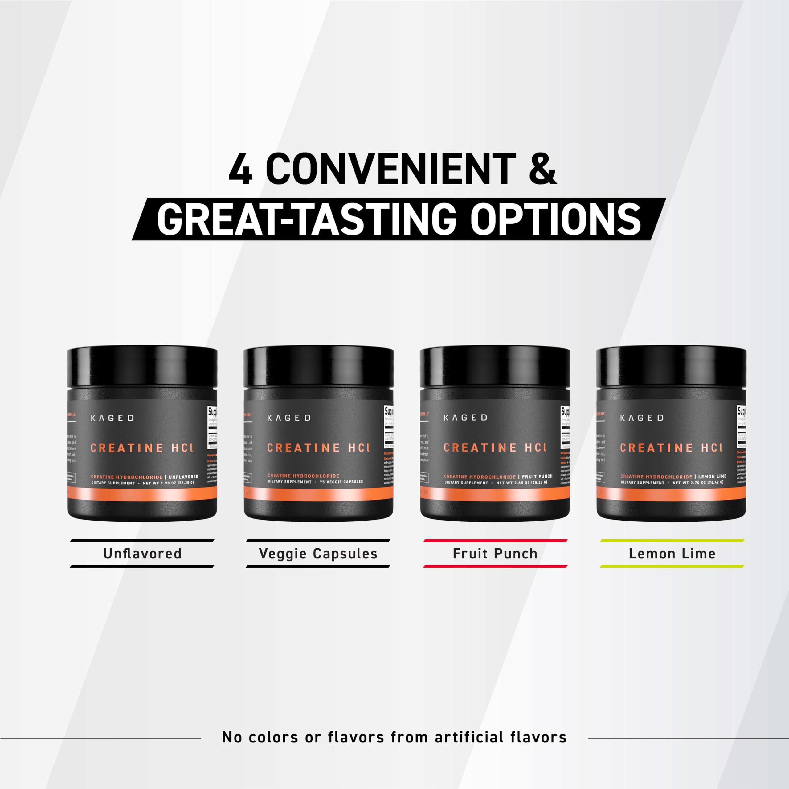 Kaged Creatine HCl Powder | 7X Concentrated vs Mono | Muscle Building & Recovery | High Absorption | No Bloating | Creatine for Men & Women Kaged buy supplements canada