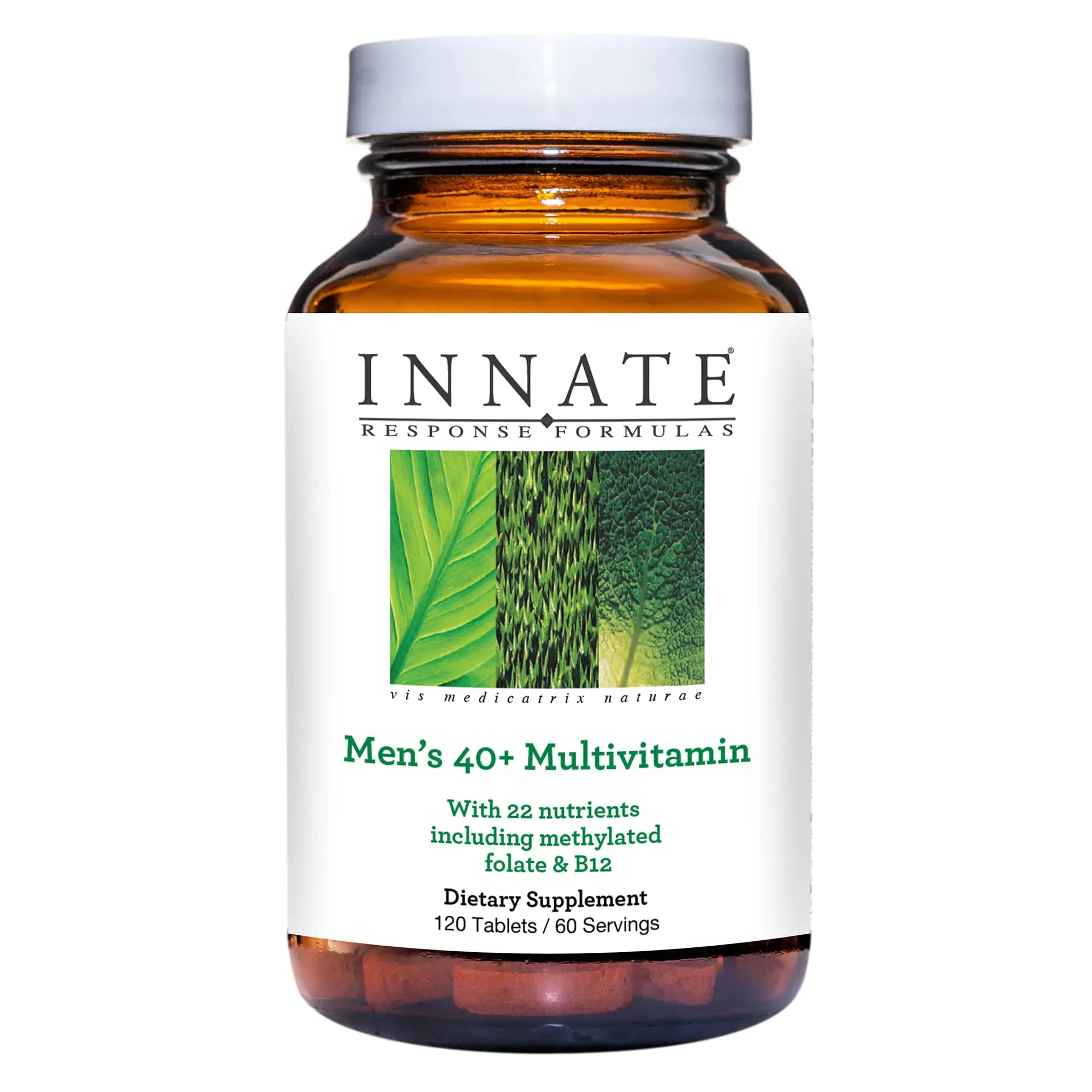Innate Response Formulas Men’s 40+ Multivitamin - Daily Multivitamin for Men 40 and Over - Iron-Free - Includes Vitamins B12, B6, and D3 Innate Response Formulas buy supplements canada