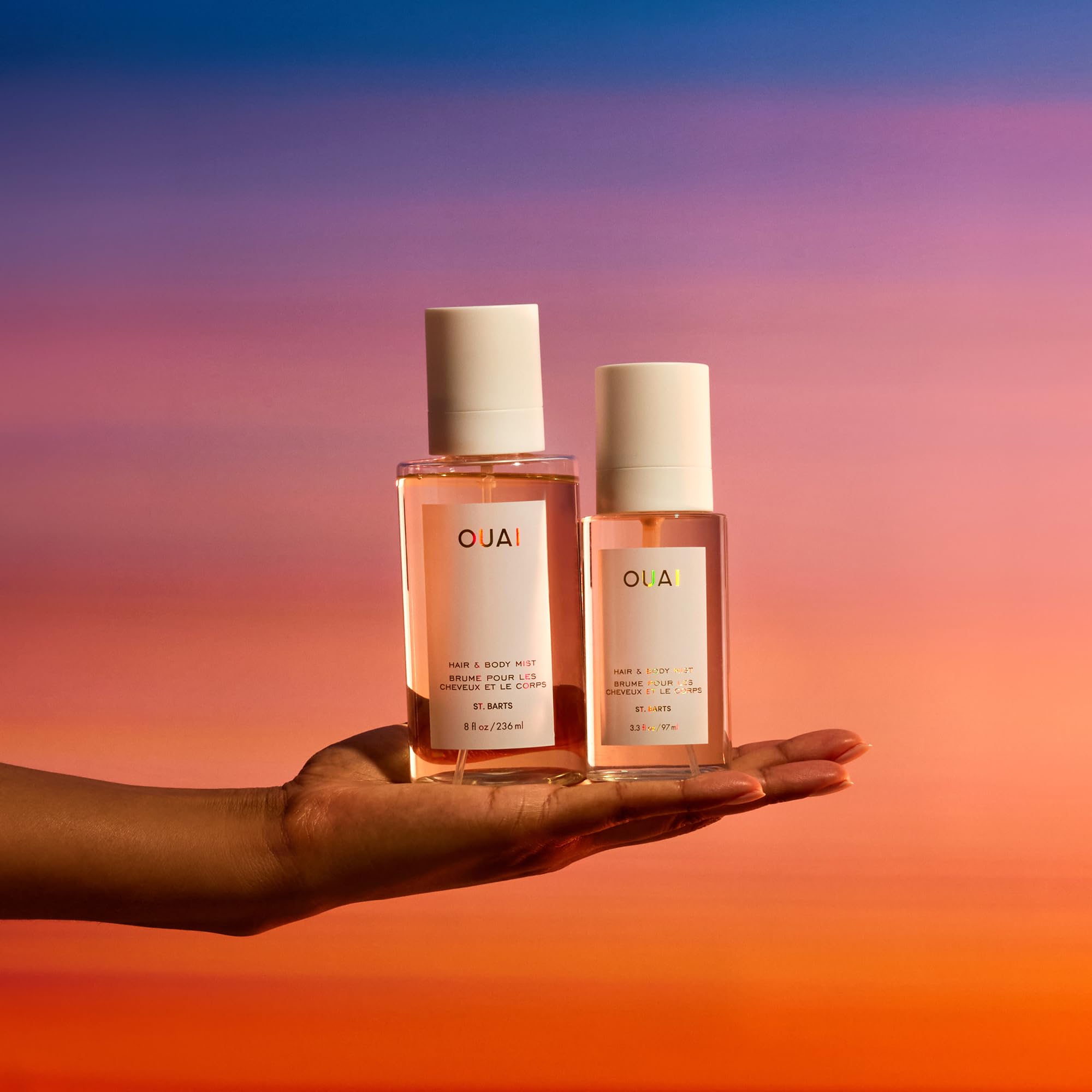 OUAI St. Barts Hair and Body Mist - Tropical-Scented Hair Perfume and Body Spray - Notes of Dragonfruit, Orange Blossom, Tuberose & Musk (8 Fl Oz) OUAI buy supplements canada