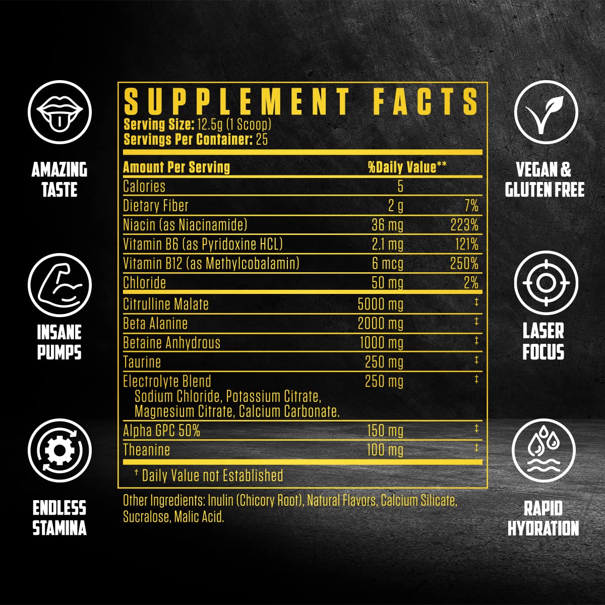 HydraPump | #1 New Stim Free Pre Workout Powder w/ Nitric Oxide Booster, Electrolytes EPN Supplements buy supplements canada