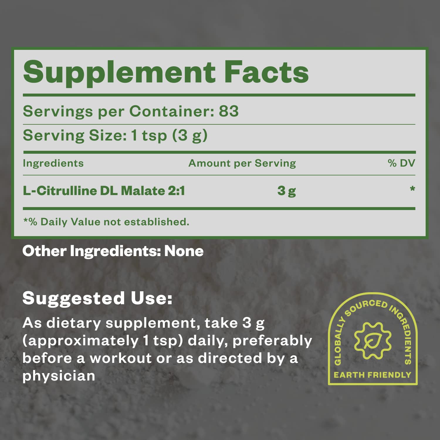 Purisure L-Ctrulline Powder 250g, Premium Citrulline 2:1 Malate Supplement for Strength Purisure buy supplements canada