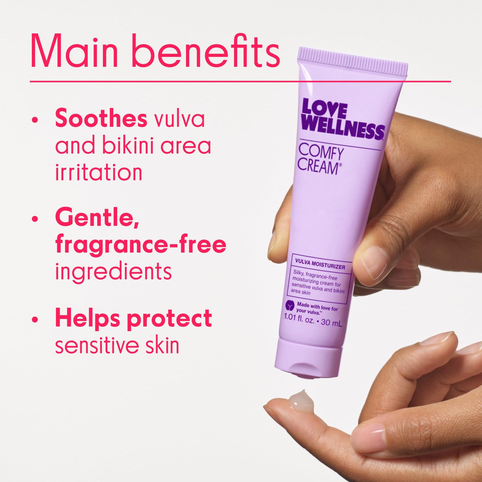 Love Wellness Comfy Cream Vulva & Vaginal Moisturizer - 1.01 oz Love Wellness buy supplements canada