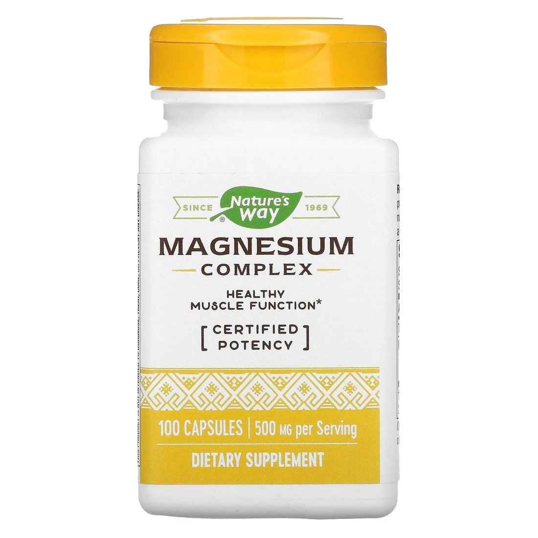Natures Way Magnesium Complex, 100 ct Nature's Way buy supplements canada