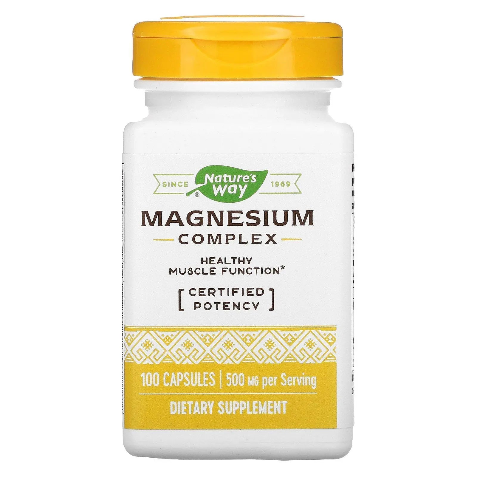 Natures Way Magnesium Complex, 100 ct Nature's Way buy supplements canada