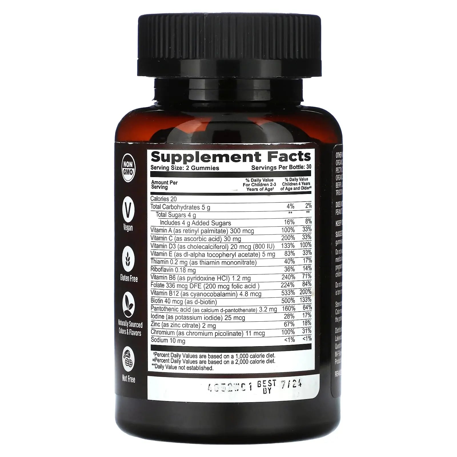 YumVs Strong Earth Kids Organic Gummies, Multi Vitamin, Berry, 60 Gummies Aus Healthcare buy supplements canada