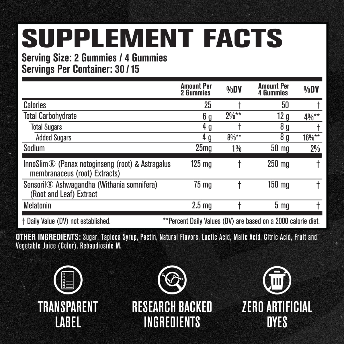 Jacked Factory Lean PM Weight Loss Gummies - Night Time Fat Burner & Appetite Suppressant Sleep Supplement with Melatonin & Ashwagandha Jacked Factory buy supplements canada