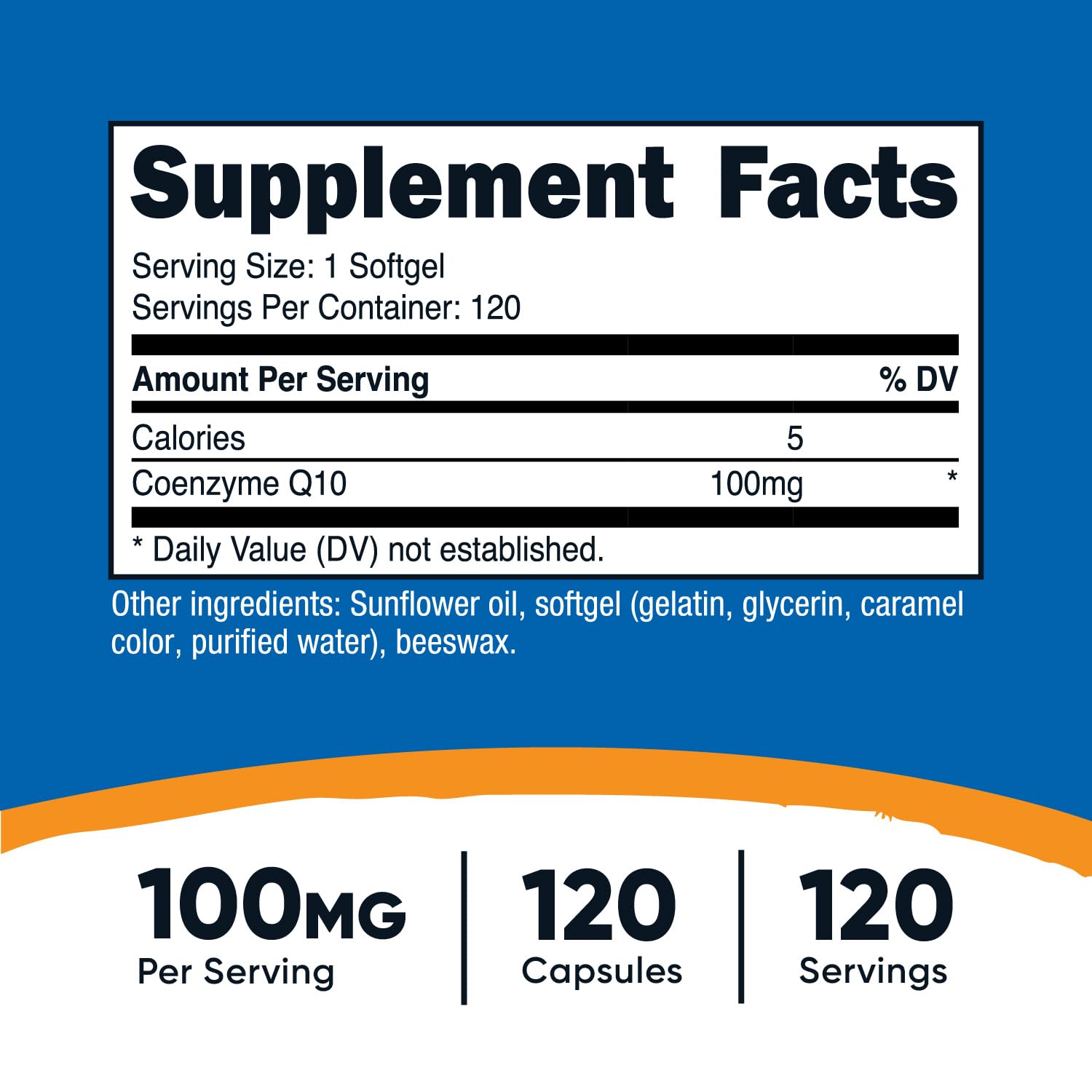 Nutricost CoQ10 Softgels (120 Servings / 100 Mg CoQ10 Per Serving) | Better Absorption Nutricost buy supplements canada