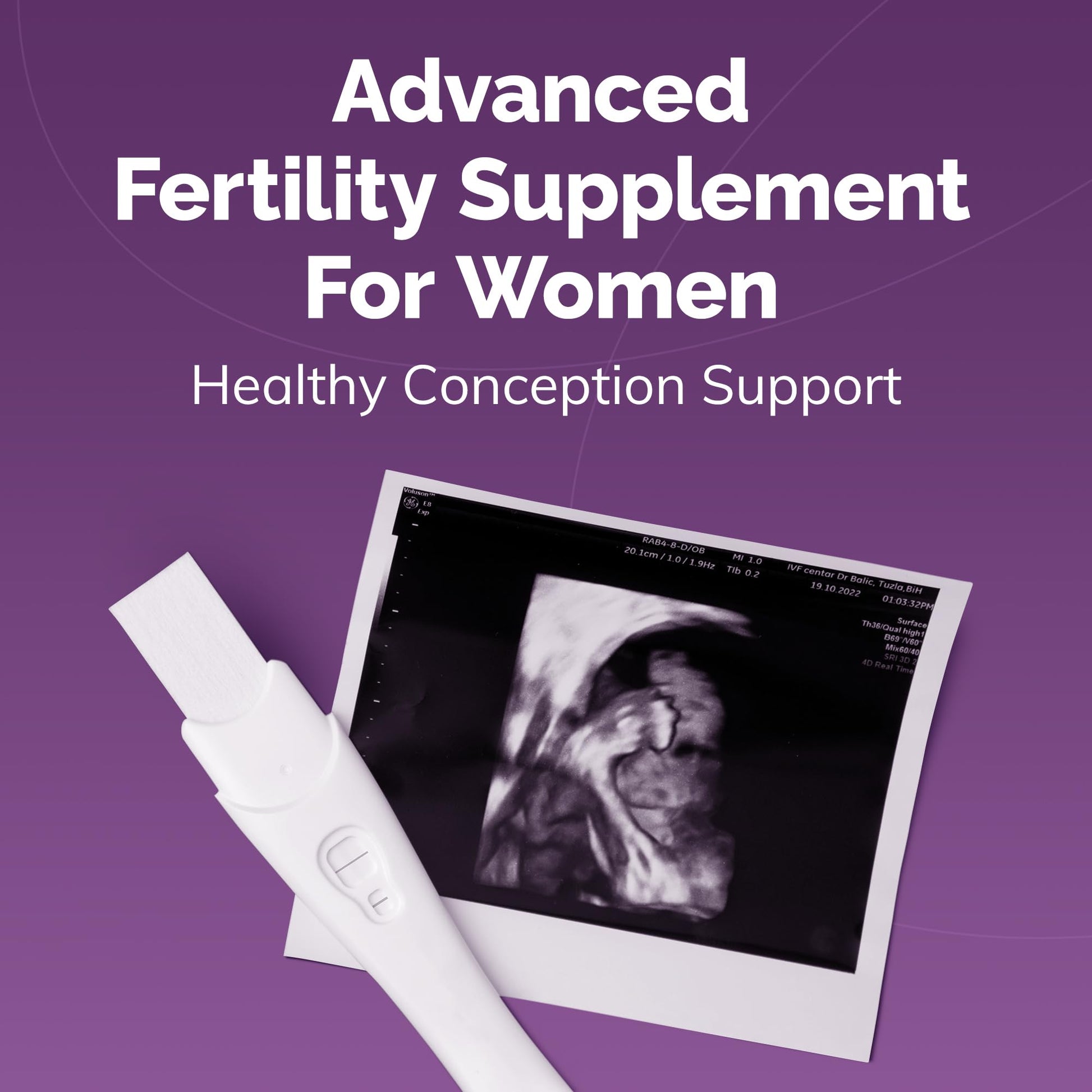 CONCEIVE PLUS Womens Fertility Support – Prenatal Multivitamin for Trying to Get Pregnant – Conception Blend, Hormonal Balance, Folate, Zinc, Thiamin, Riboflavin, Biotin – Non-GMO, Vegan – 30 Days CONCEIVE PLUS buy supplements canada