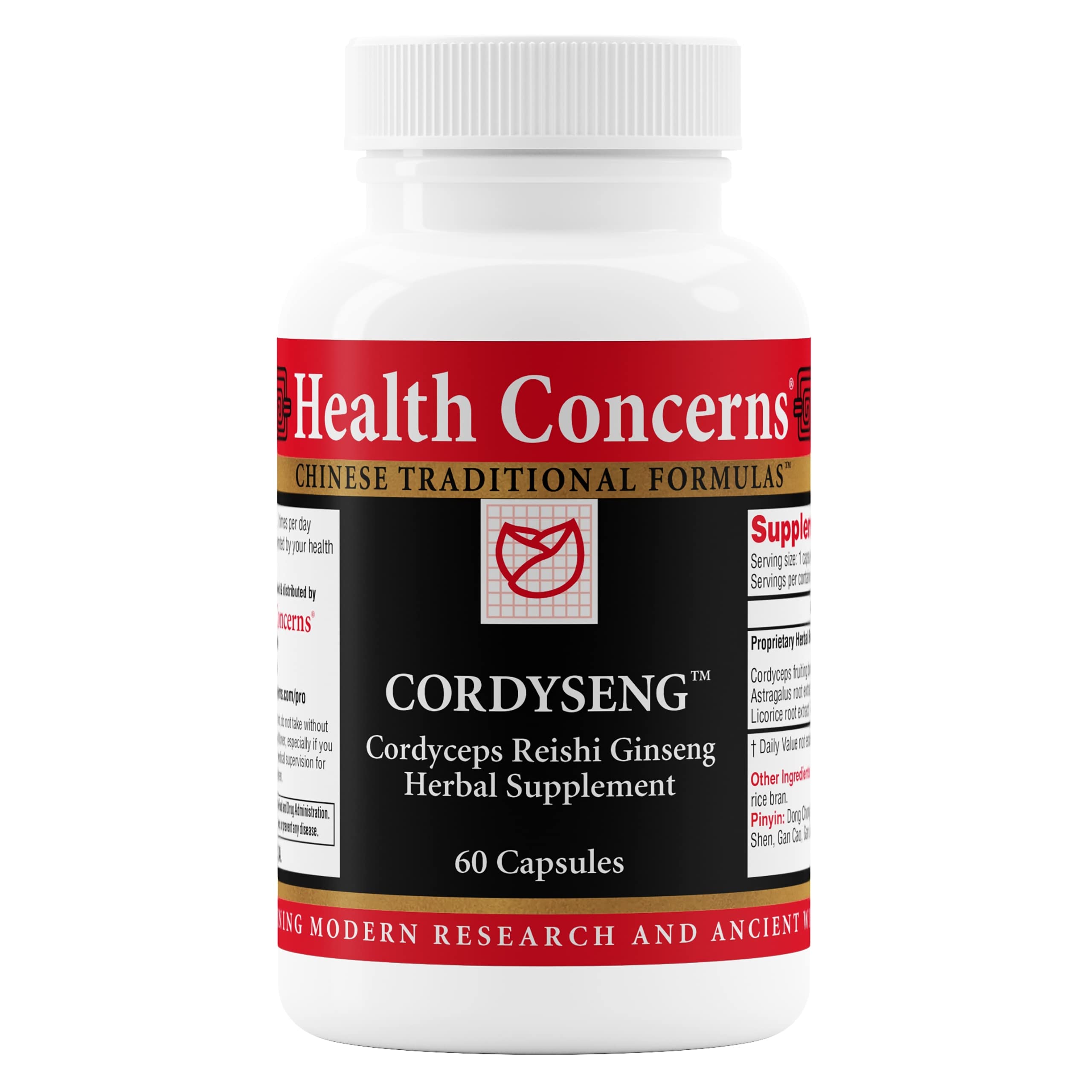 Health Concerns CordySeng – Immune System Support Supplement – Cordyceps Reishi Ginseng Astragalus Adaptogen Blend – Traditional Chinese Medicine – Respiratory & Energy Support – 60 Capsules Health Concerns buy supplements canada