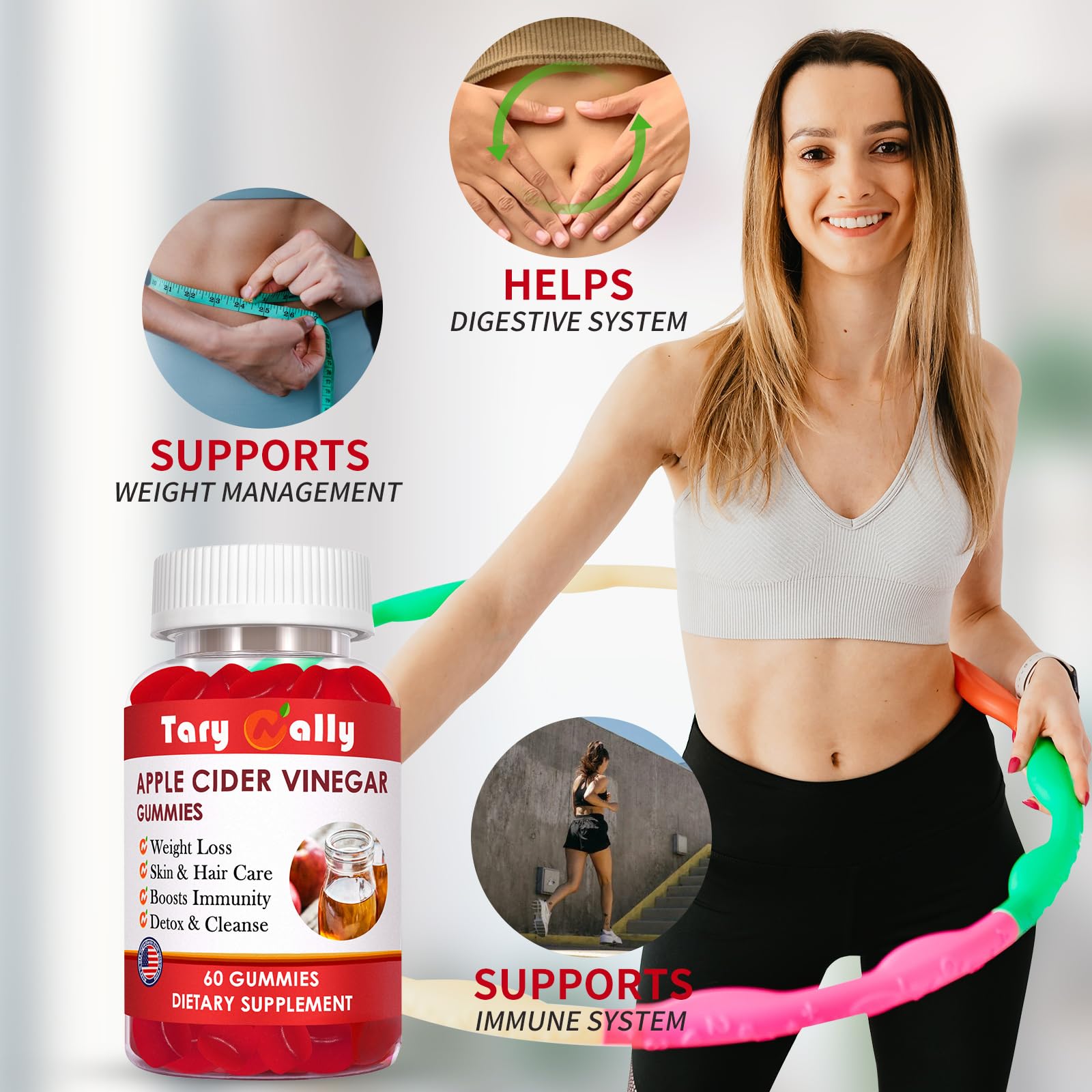 Apple Cider Vinegar Gummies Keto ACV Gummies for Weight Loss and Belly Fat Tary Nally buy supplements canada