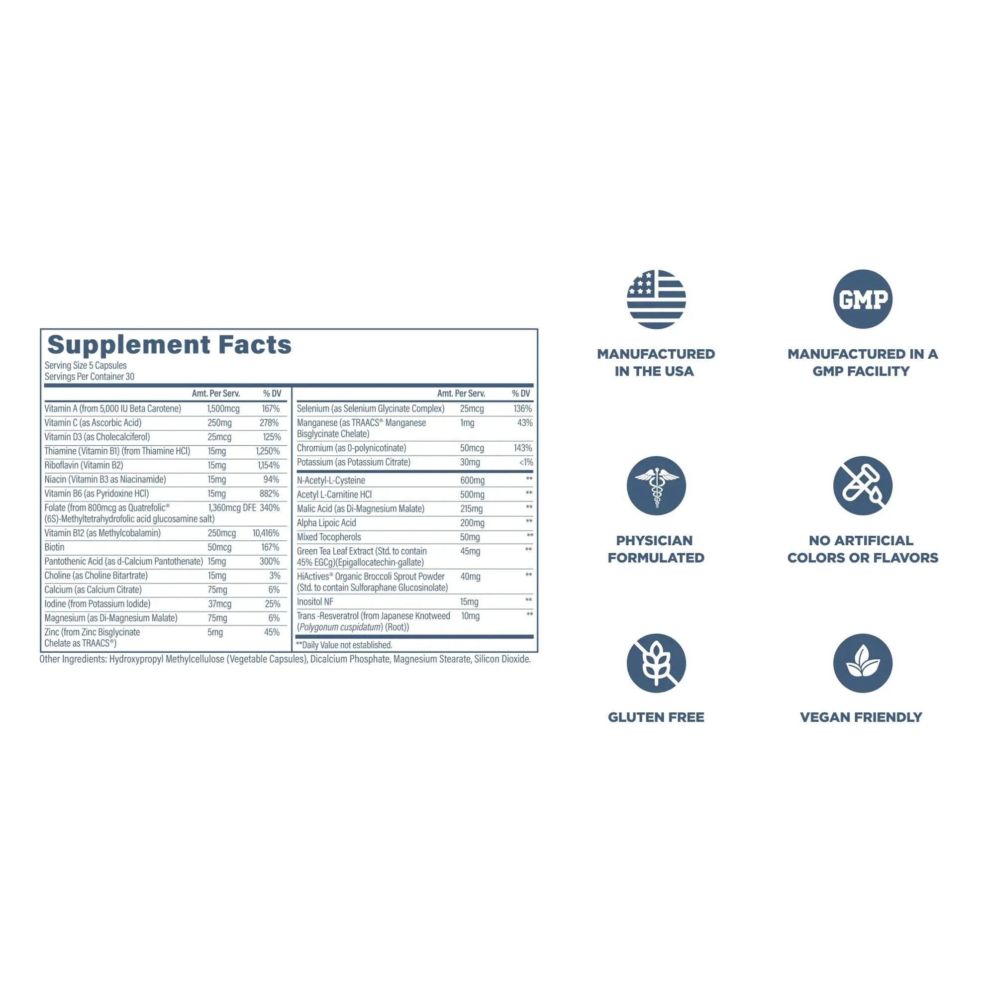 Revive MD Multi-Vitamin Supplement for Men & Women – Daily Multivitamin Supports Energy, Immunity & Overall Health with Essential Vitamins Revive buy supplements canada