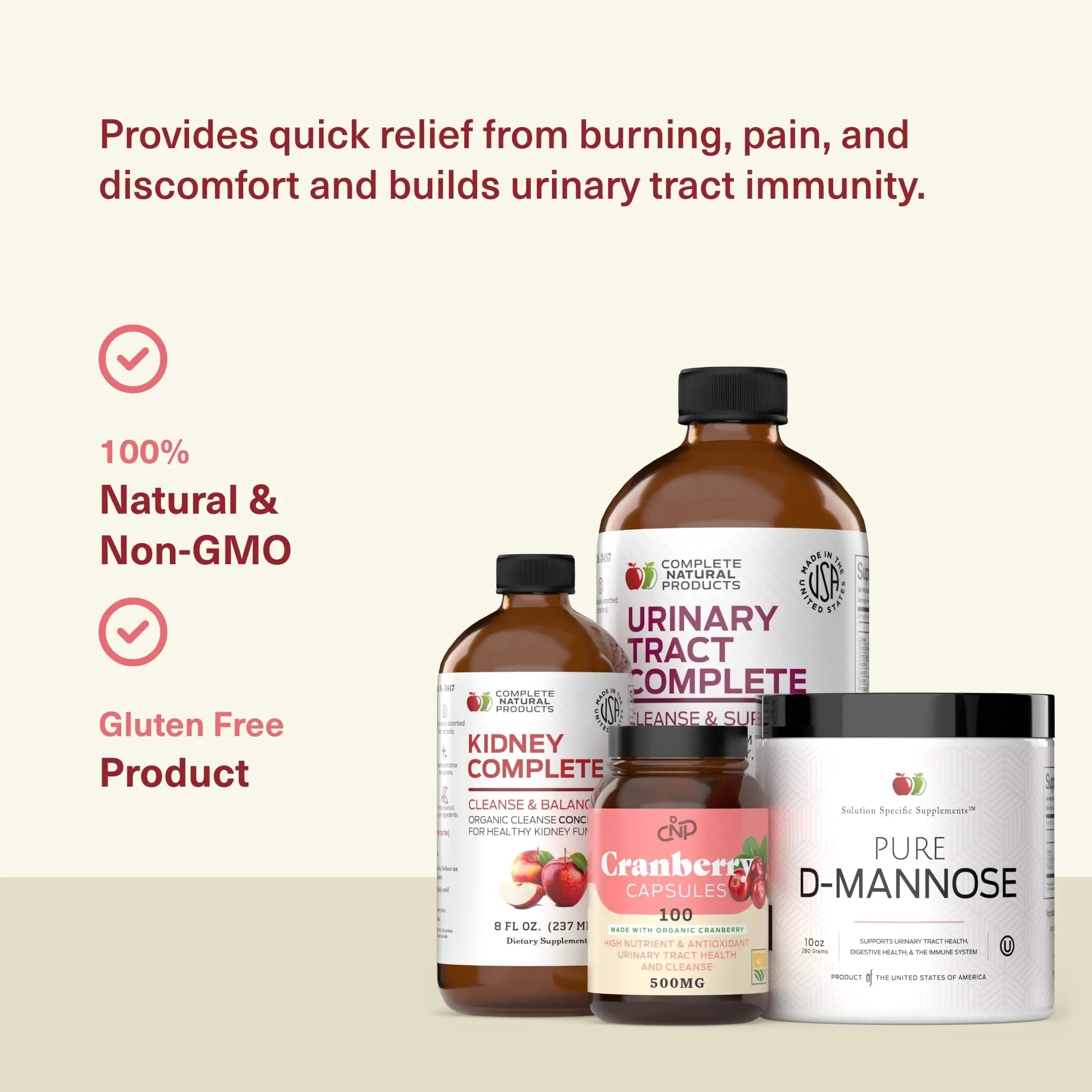 Urinary Tract Complete Bundle - Full Urinary Tract, UT Cleanse, & Bladder Health Kit Complete Natural Products buy supplements canada