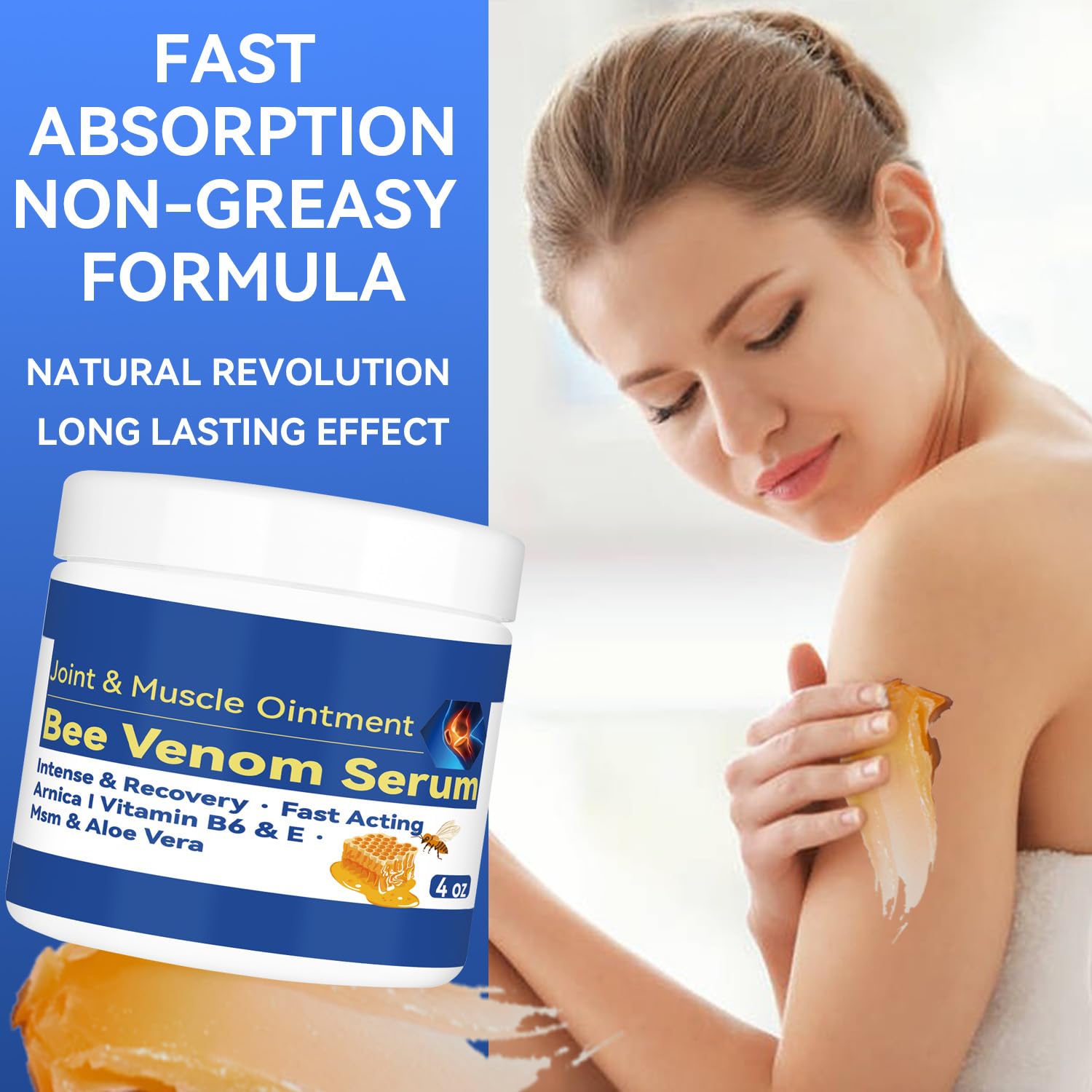 Cedonivor Bee Venom Joint and Bone Cream, Bee Venom Joint Relief Cream Joint Care for Knee, Neck, Back, Hands, Feet Moisturizer Cedonivor buy supplements canada