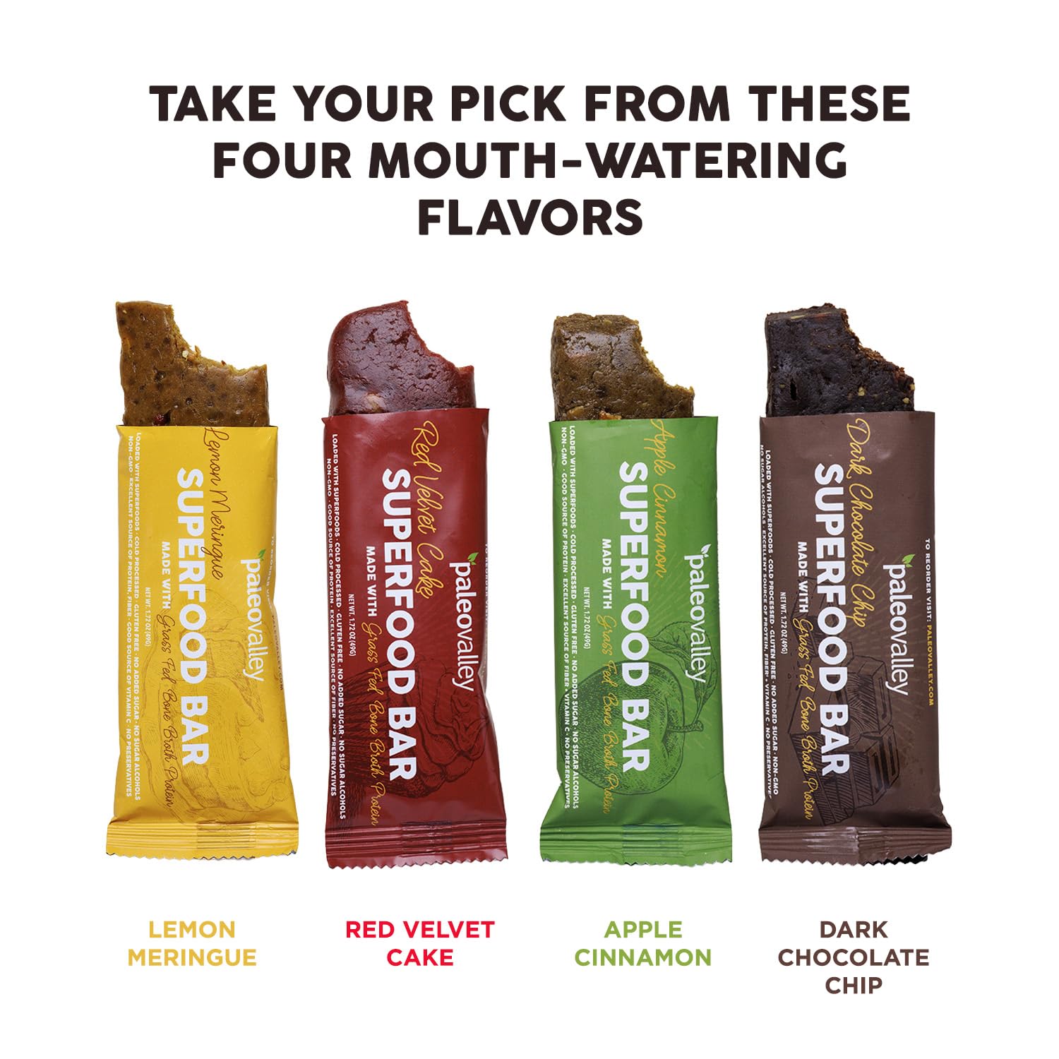 Paleovalley Superfood Bars – Dark Chocolate Chip– 10 Pack – 9g Protein per Bar – Gluten-Free, Grain-Free, Paleo, Non-GMO – On-the-Go Snack Paleovalley buy supplements canada
