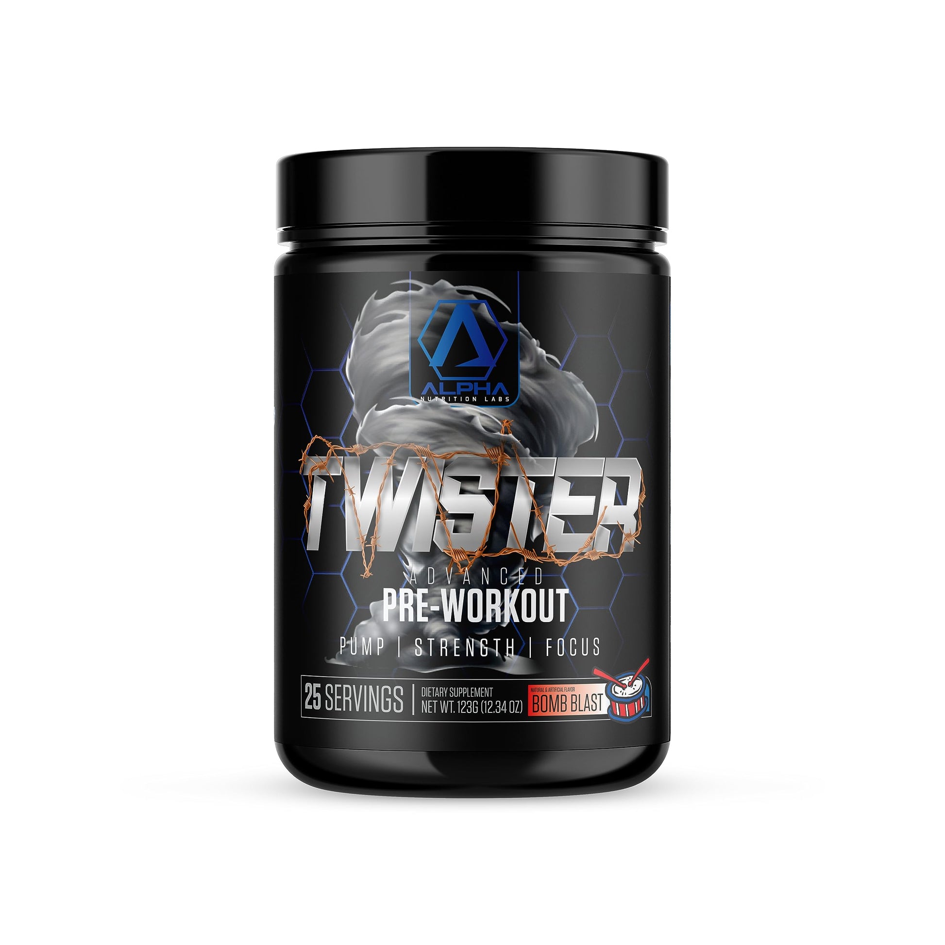 Alpha Nutrition Labs Twister Advanced Pre-Workout Powder (Raspberry Lemonade) Alpha Nutrition Labs buy supplements canada