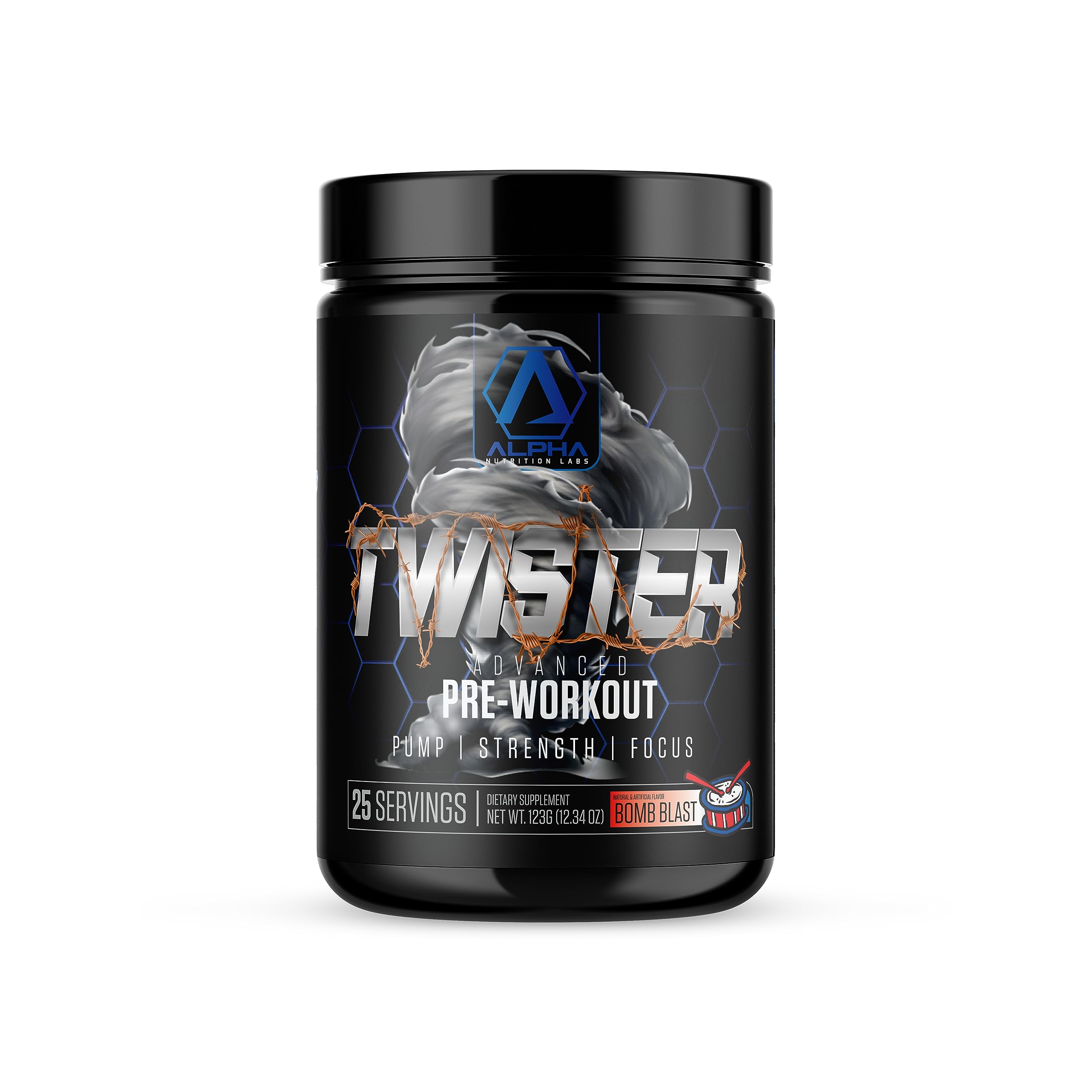 Alpha Nutrition Labs Twister Advanced Pre-Workout Powder (Raspberry Lemonade) Alpha Nutrition Labs buy supplements canada