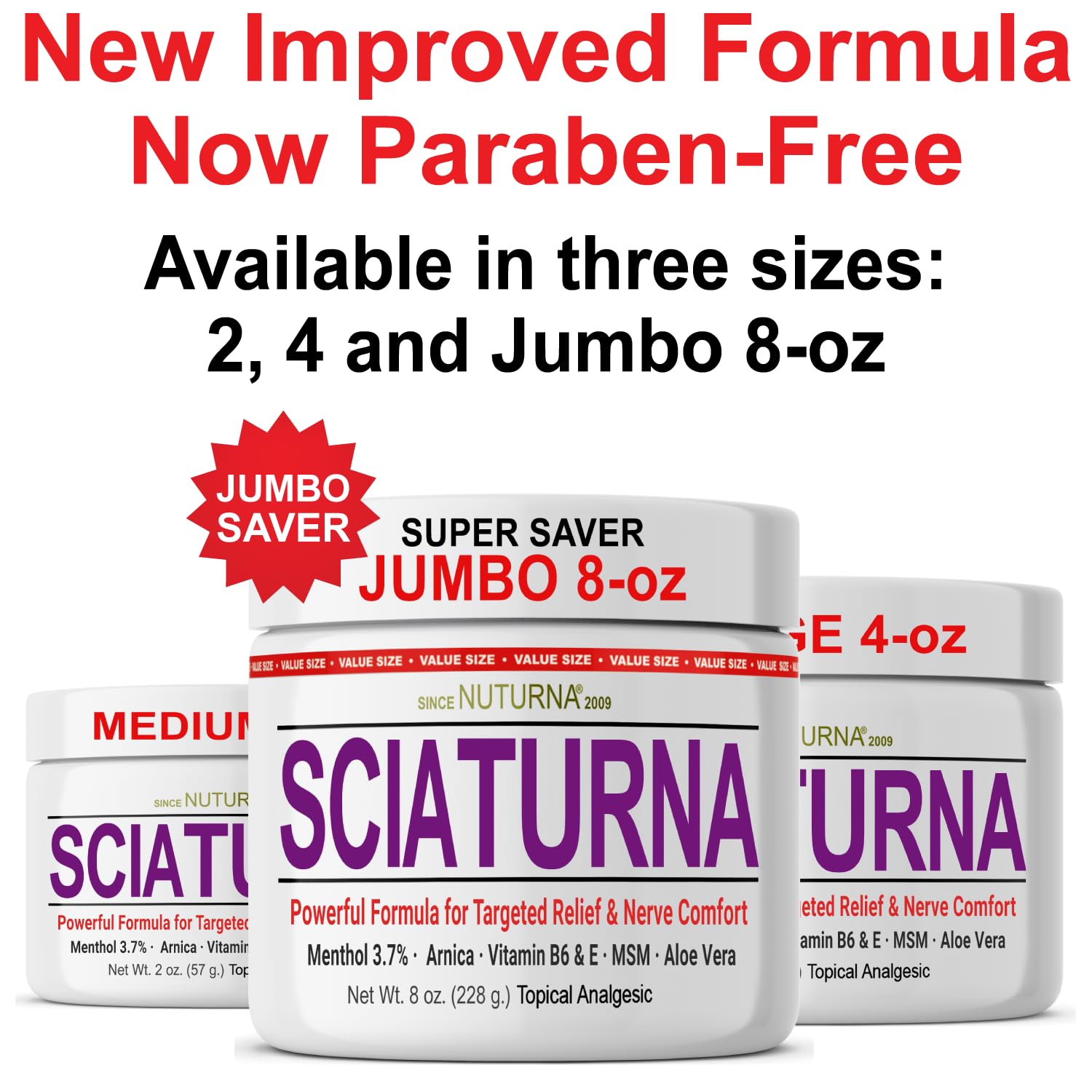 Sciatica Nerve Cream - Maximum Strength Comfort Cream for Feet, Hands, Legs, Toes, Back - Natural Ultra Strength Arnica, MSM, Menthol, Soothing Comfort, 2 Oz Nuturna buy supplements canada