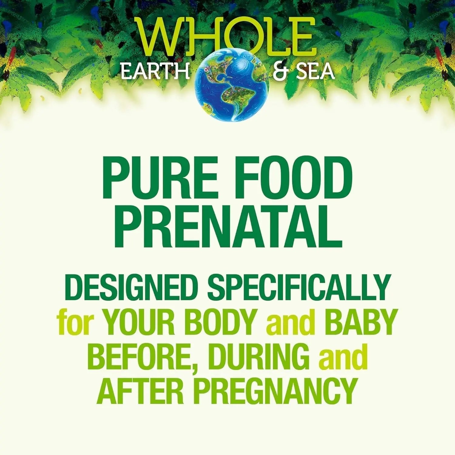 Natural Factors Whole Earth & Sea, Women's Prenatal Multivitamin and Mineral, Whole Food Supplement, Vegan, 120 Tablets Natural Factors buy supplements canada