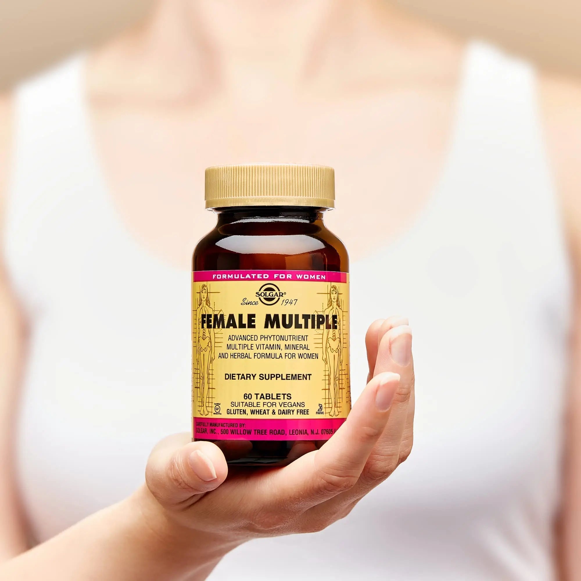 Solgar Female Multiple, 120 Tablets - Multivitamin, Mineral & Herbal Formula for Women - Advanced Phytonutrient Solgar buy supplements canada