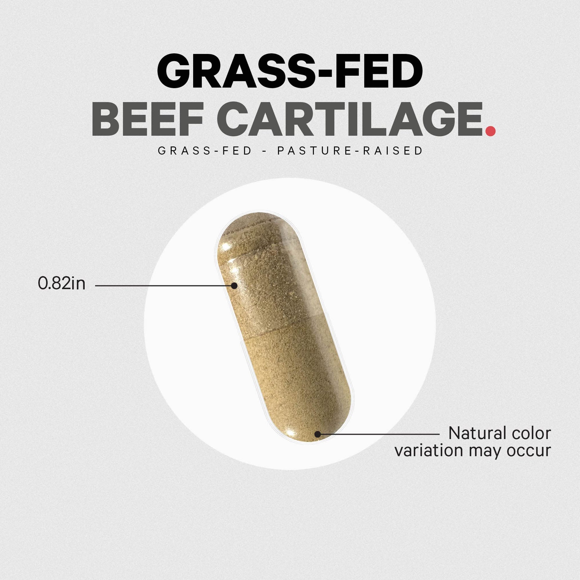 Codeage Grass Fed Beef Cartilage Supplement - Freeze Dried, Non-Defatted, Desiccated Beef Tracheal Bovine Cartilage & Liver Pills – Pasture Raised Argentina Beef Vitamins - Non-GMO -180 Capsules Codeage buy supplements canada