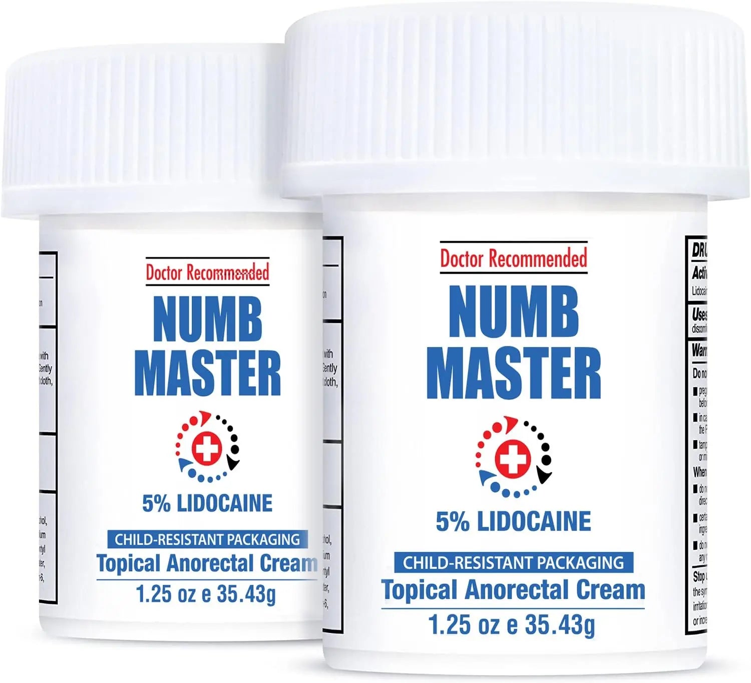 Clinical Resolution Numb Master 5% Lidocaine Topical Numbing Cream, 2 Pack of 1.25 Oz, Pain Relief Burn Itch Numb, Maximum Strength Topical Anesthetic with Allantoin, Vitamin E, Hemorrhoid Treatment Clinical Resolution buy supplements canada