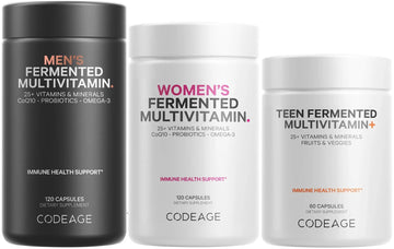 Codeage Family Multivitamin Bundle – Multivitamins for Teens, Women & Men – Essential Vitamins & Minerals Pack Codeage buy supplements canada